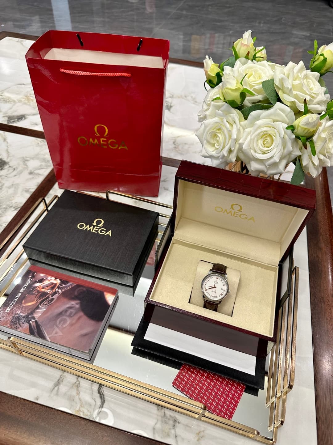 Omega Blue Watch