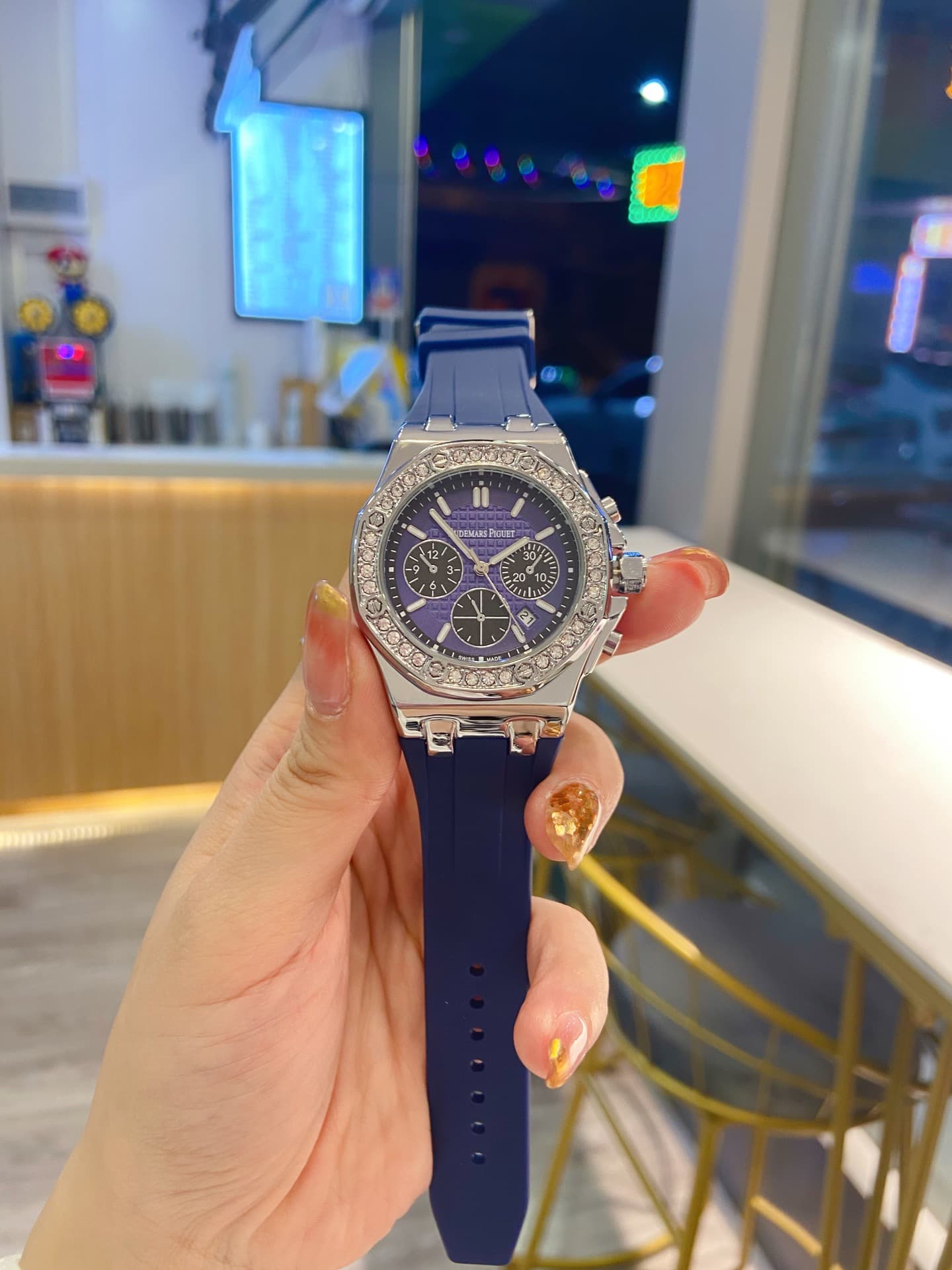 Luxury Brand Black Watch
