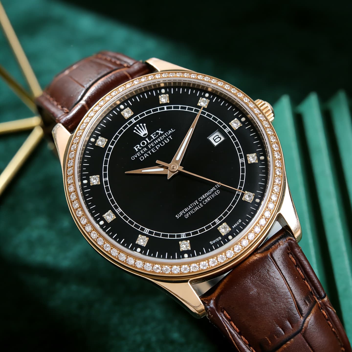 Rolex Blue Watch