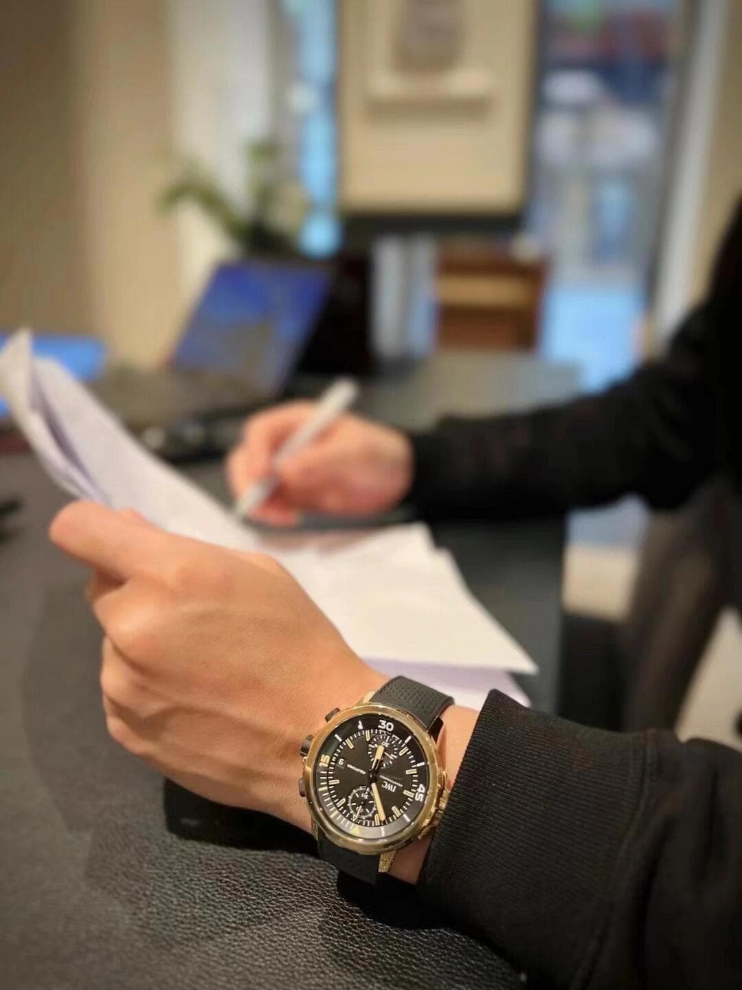 IWC Black Watch IW379503