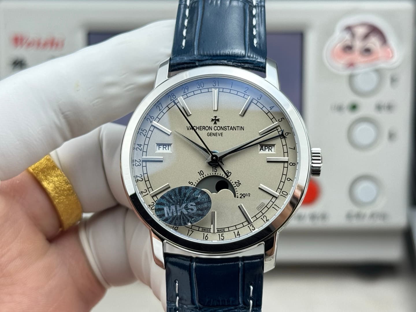 Vacheron Constantin Black Watch Watch
