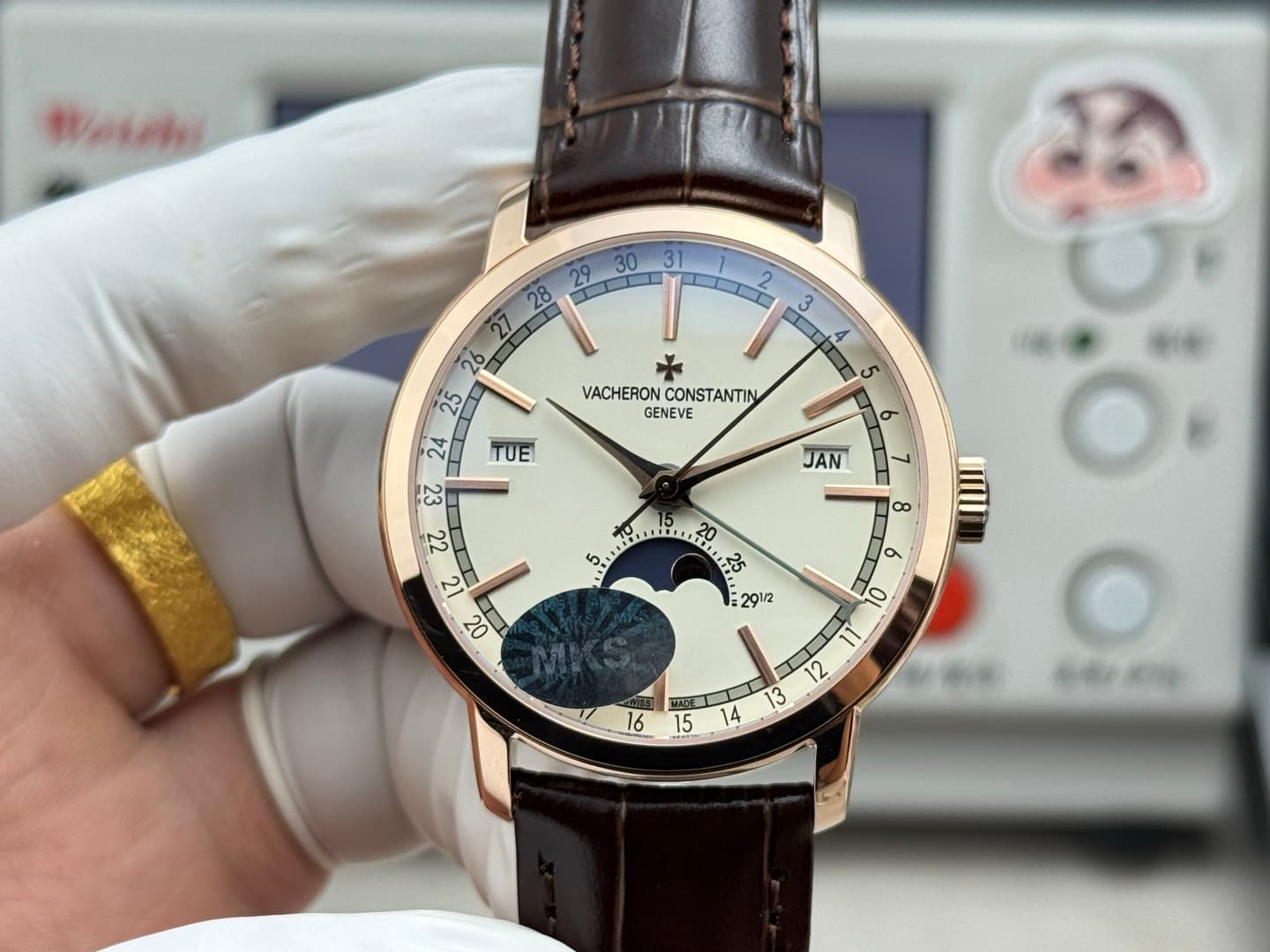 Vacheron Constantin Black Watch Watch
