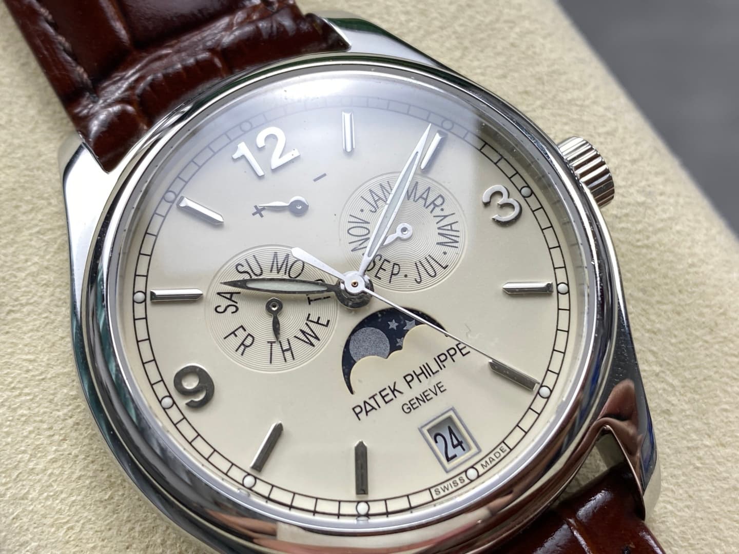 Patek Philippe Cream Bag