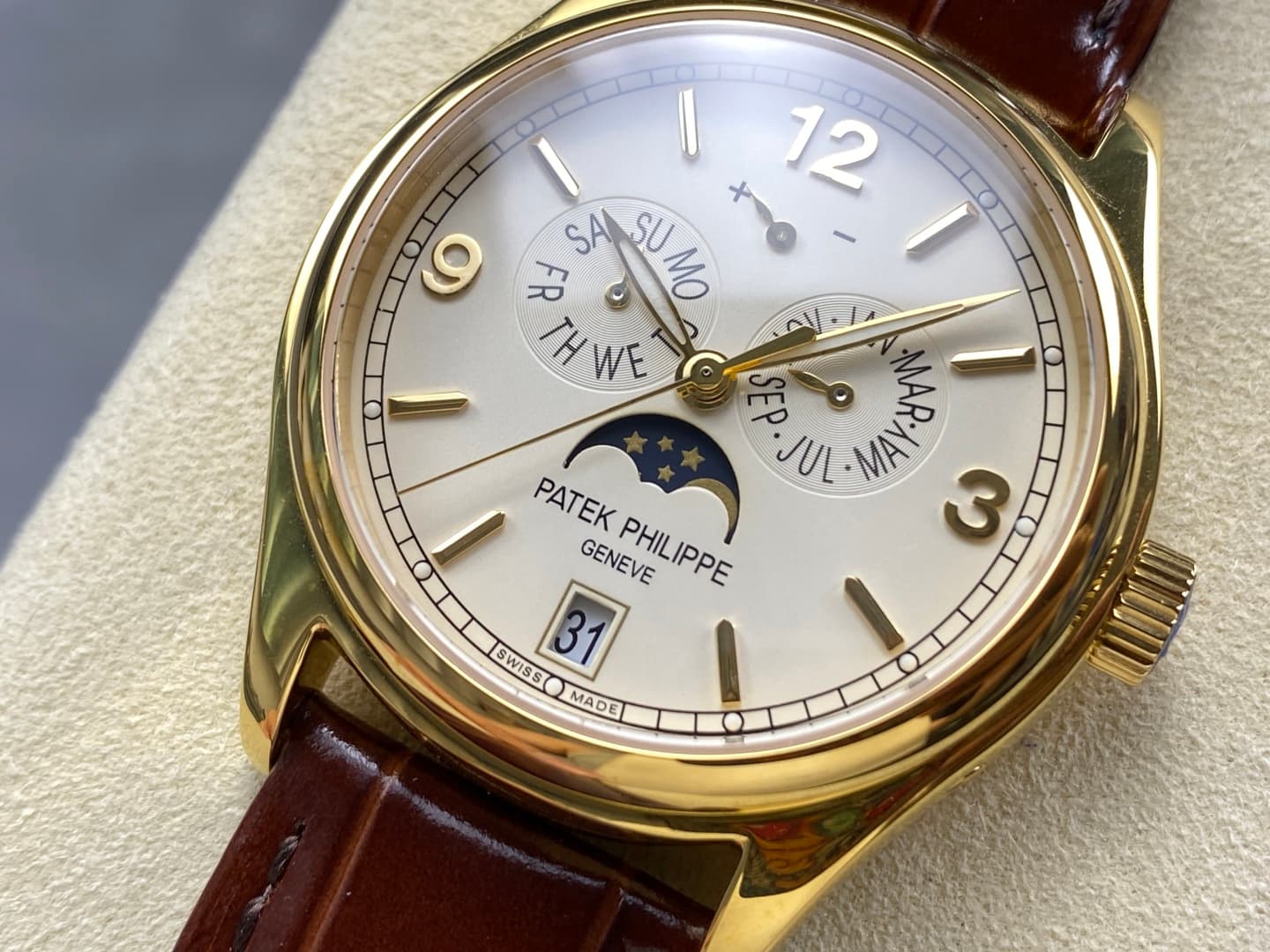 Patek Philippe Cream Bag