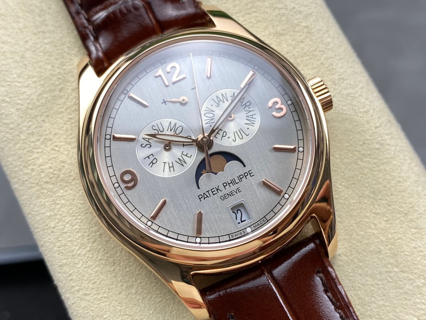 Patek Philippe Cream Bag