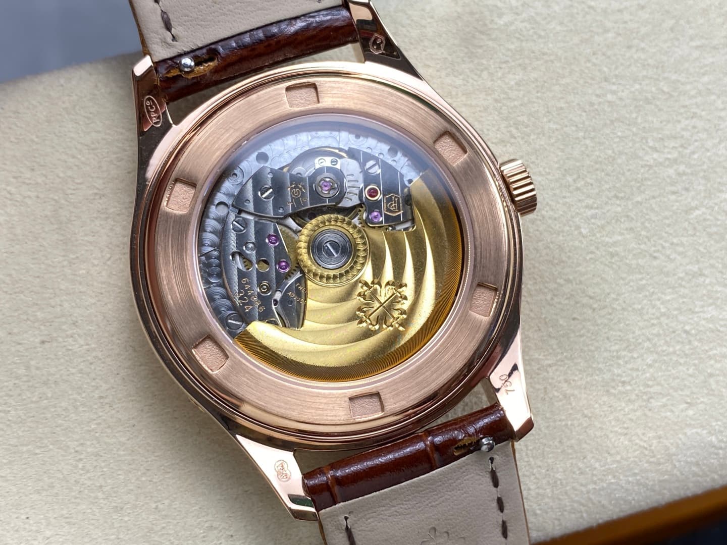 Patek Philippe Cream Bag