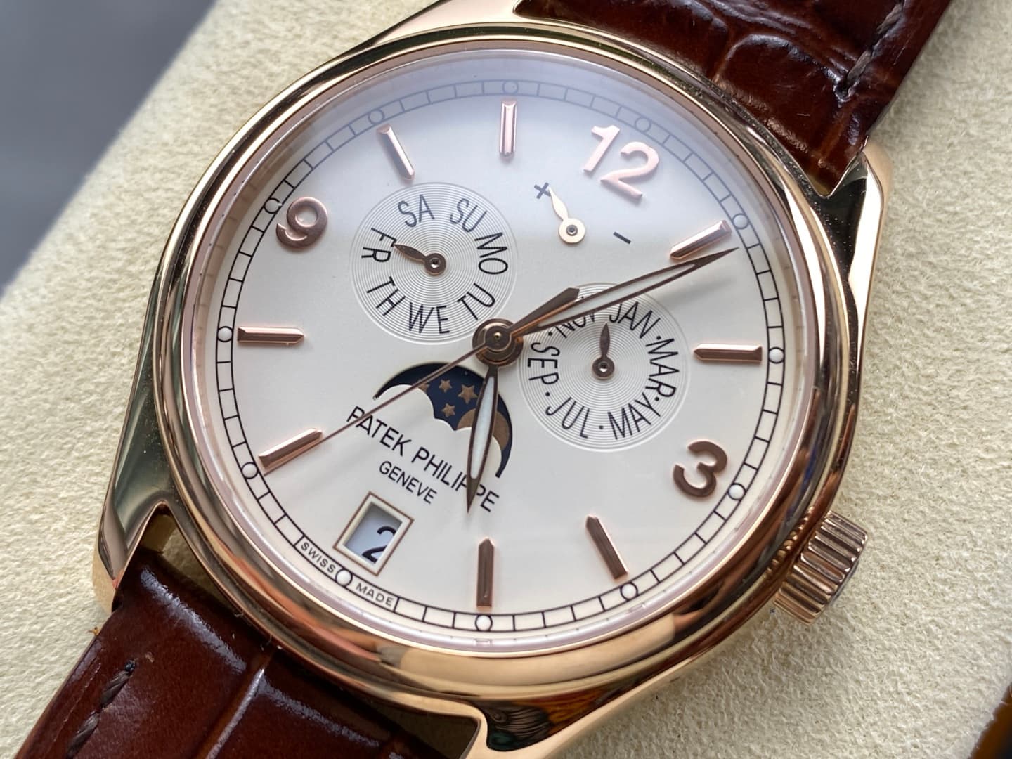Patek Philippe Cream Bag