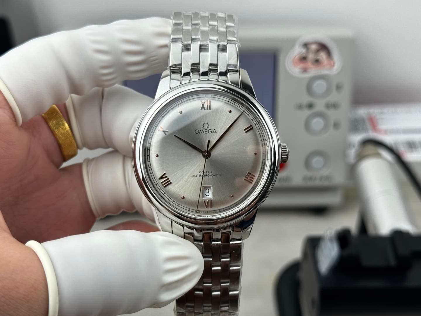 Omega Black Watch