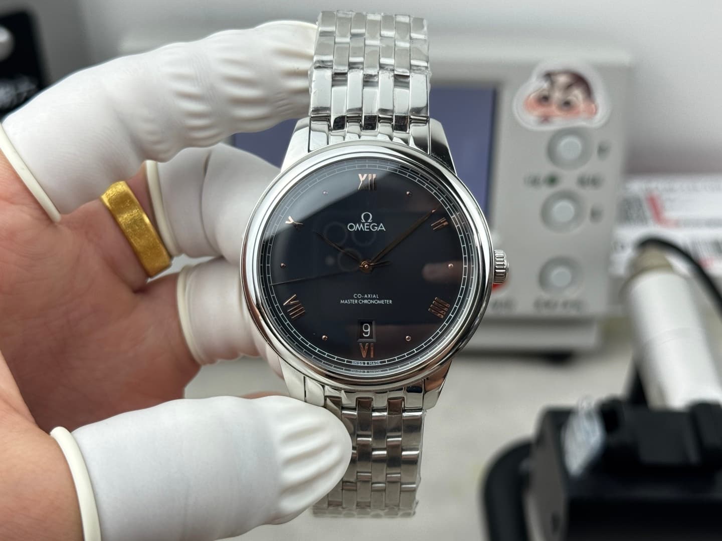 Omega Black Watch
