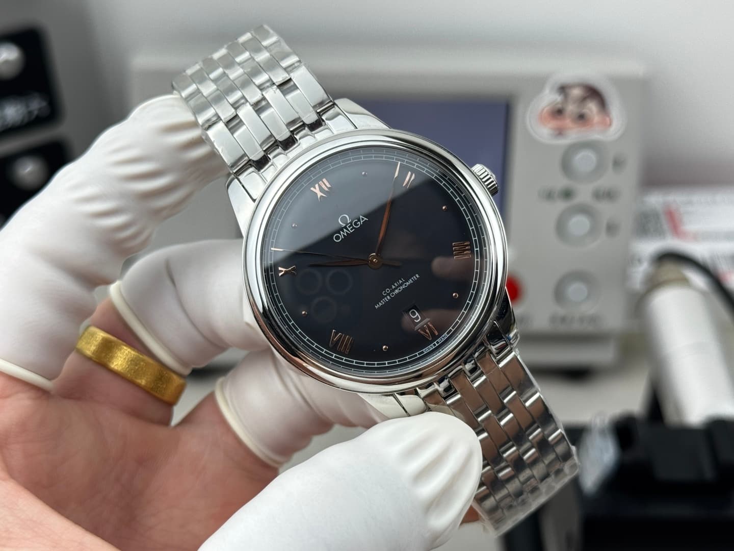 Omega Black Watch