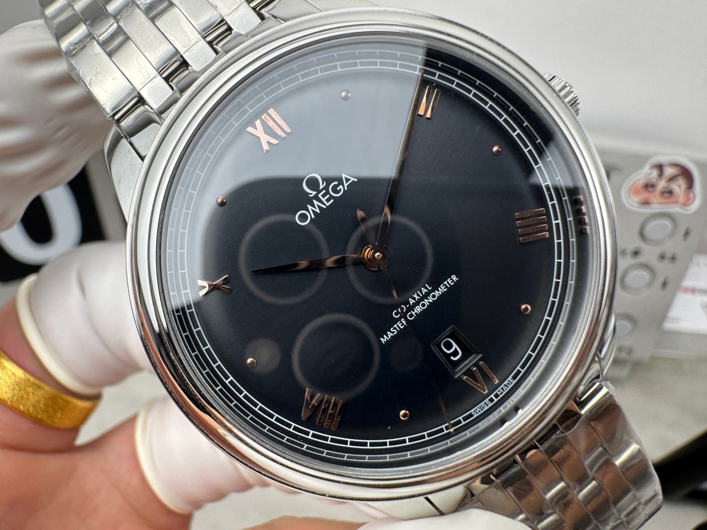 Omega Black Watch
