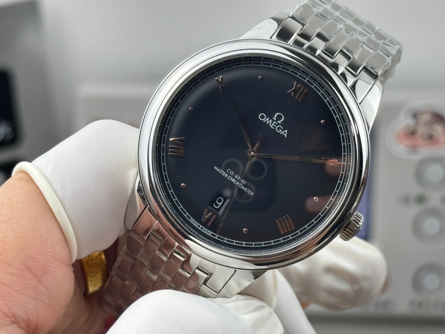 Omega Black Watch
