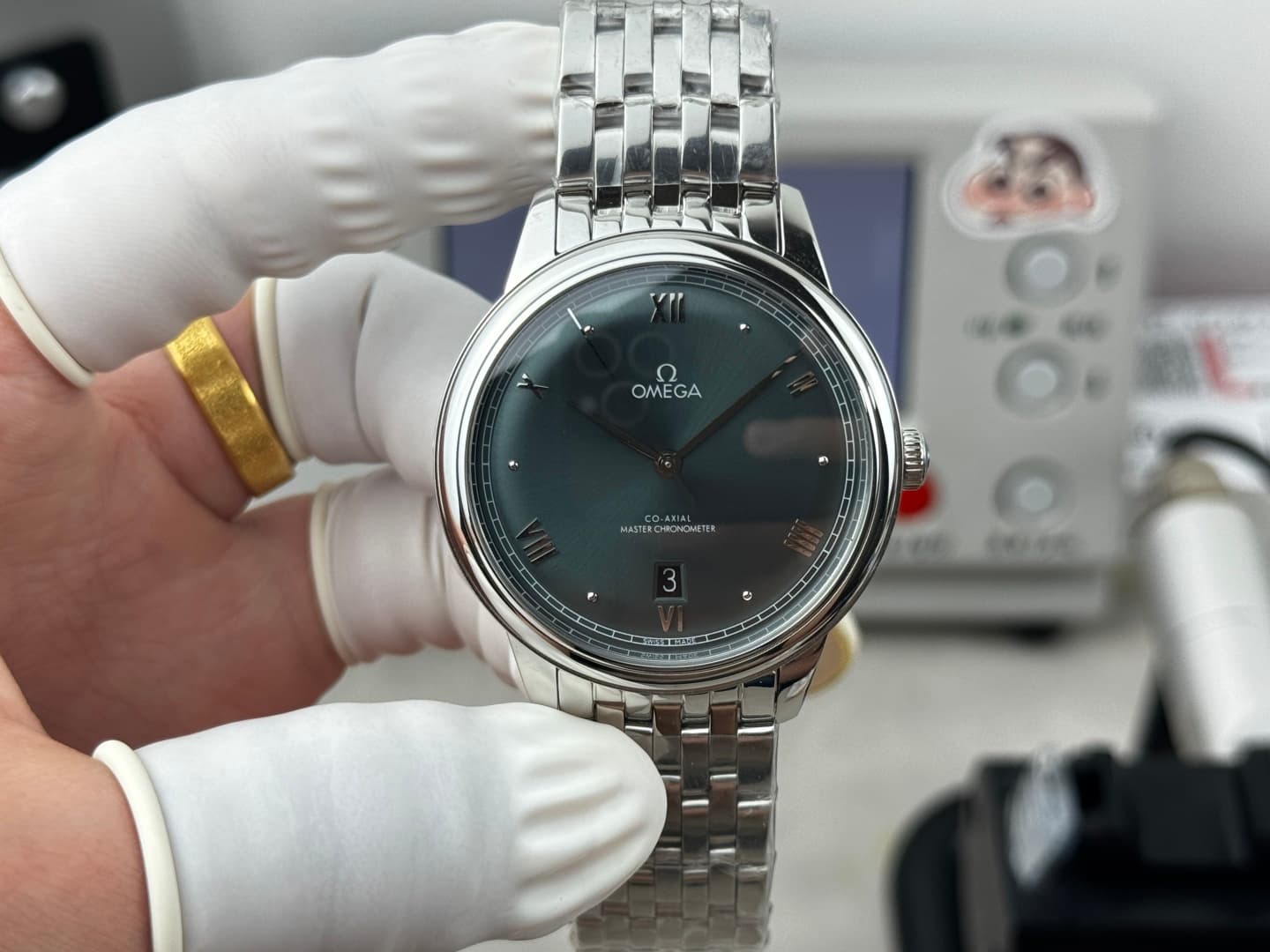 Omega Black Watch