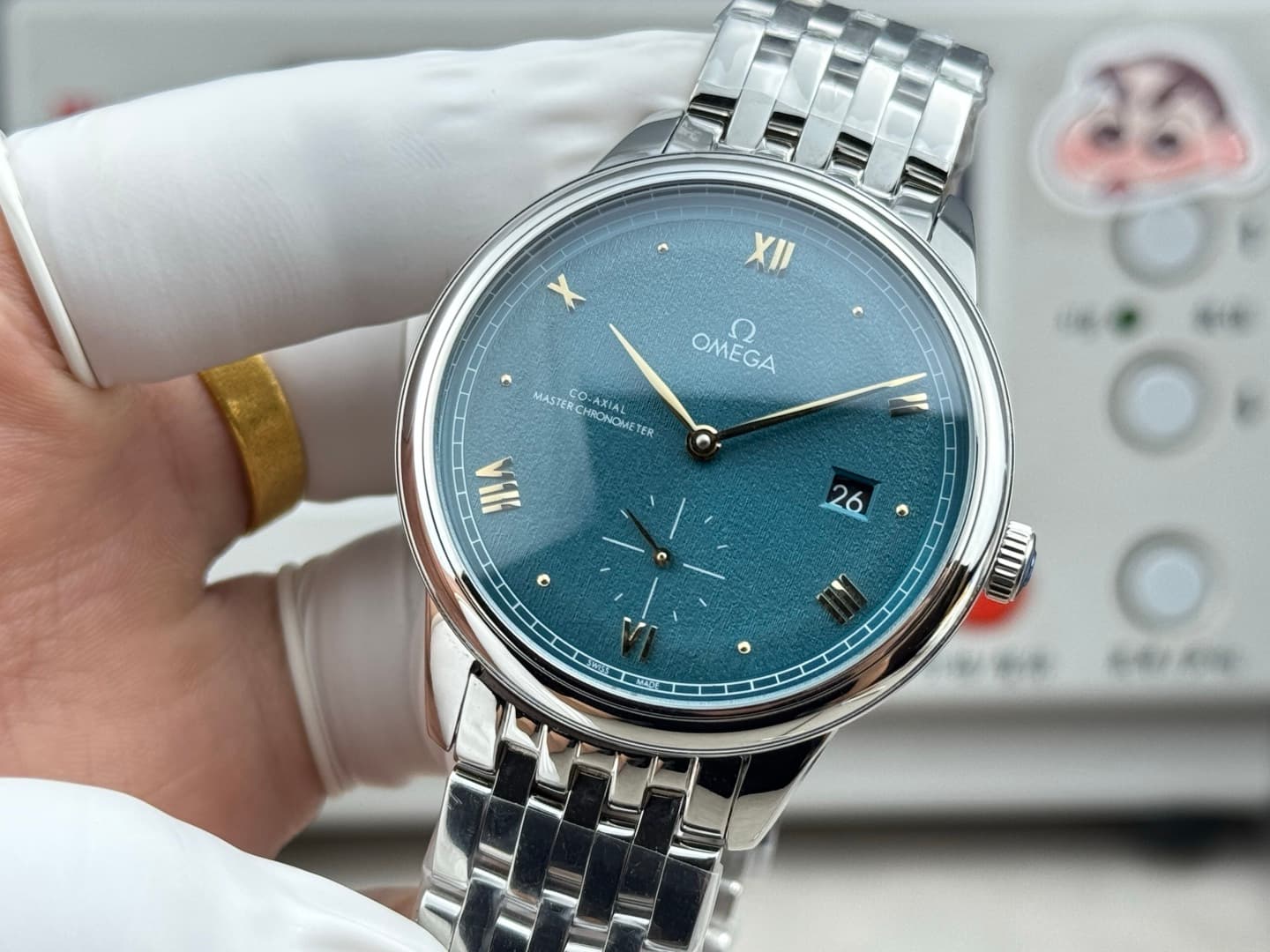 Omega Black Watch