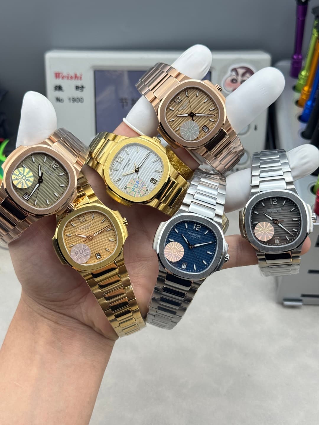 Luxury Brand Blue Watch