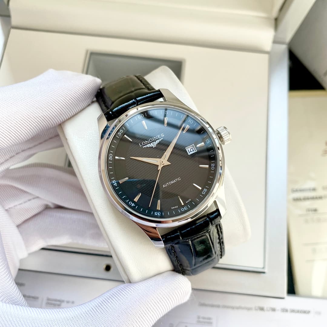 Longines White Watch