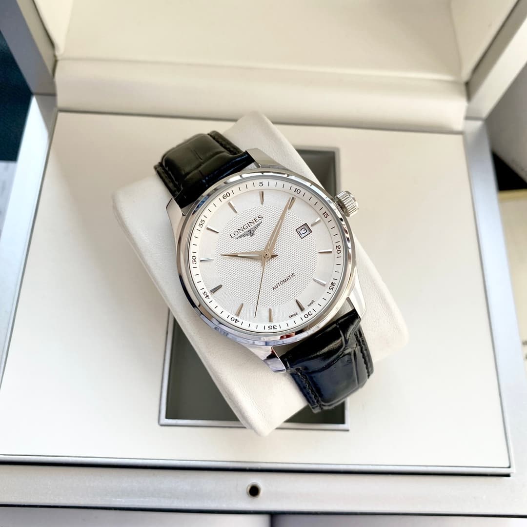 Longines White Watch