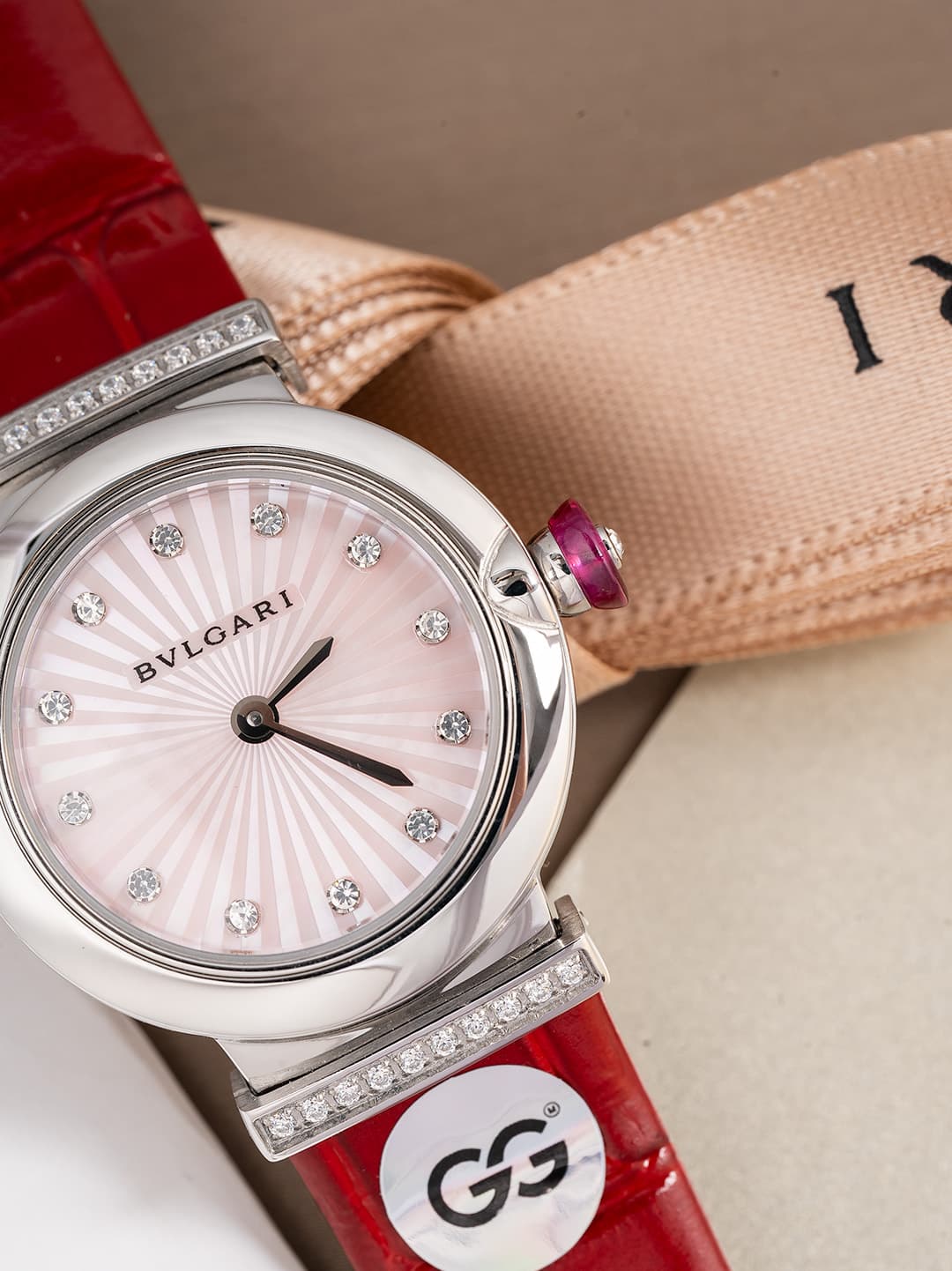 Louis Vuitton White Watch