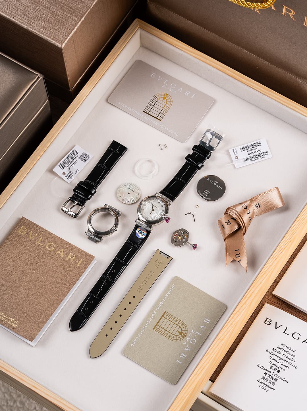 Louis Vuitton White Watch
