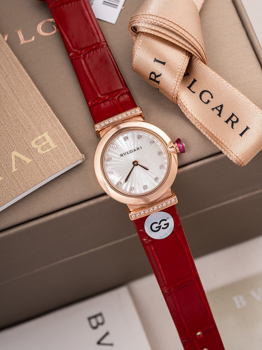 Louis Vuitton White Watch