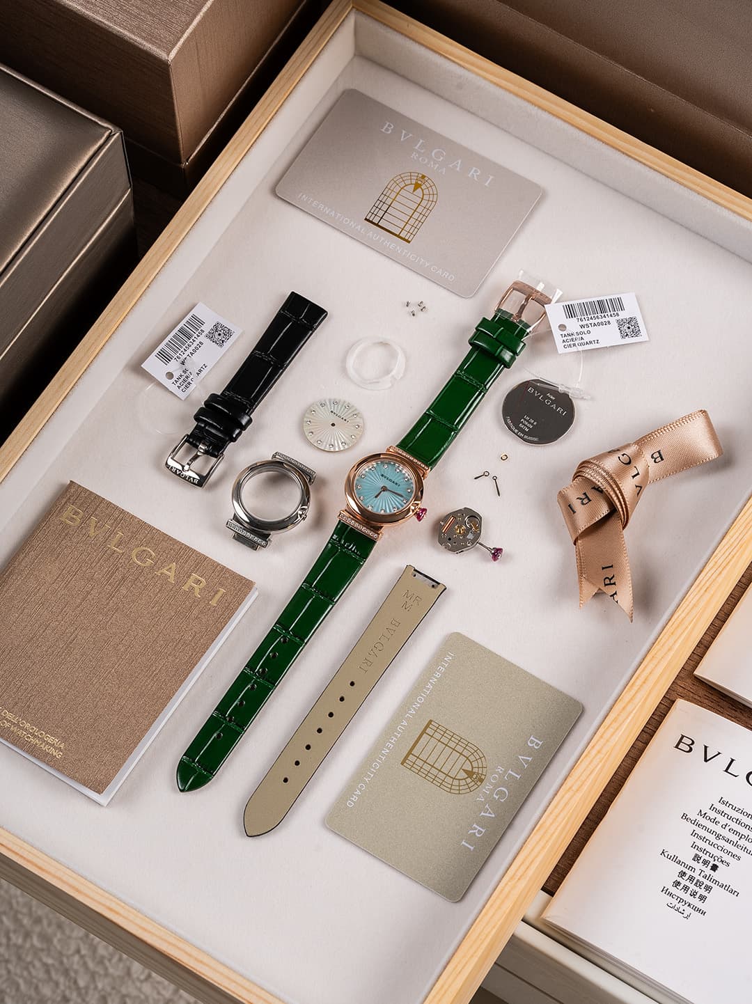 Louis Vuitton White Watch