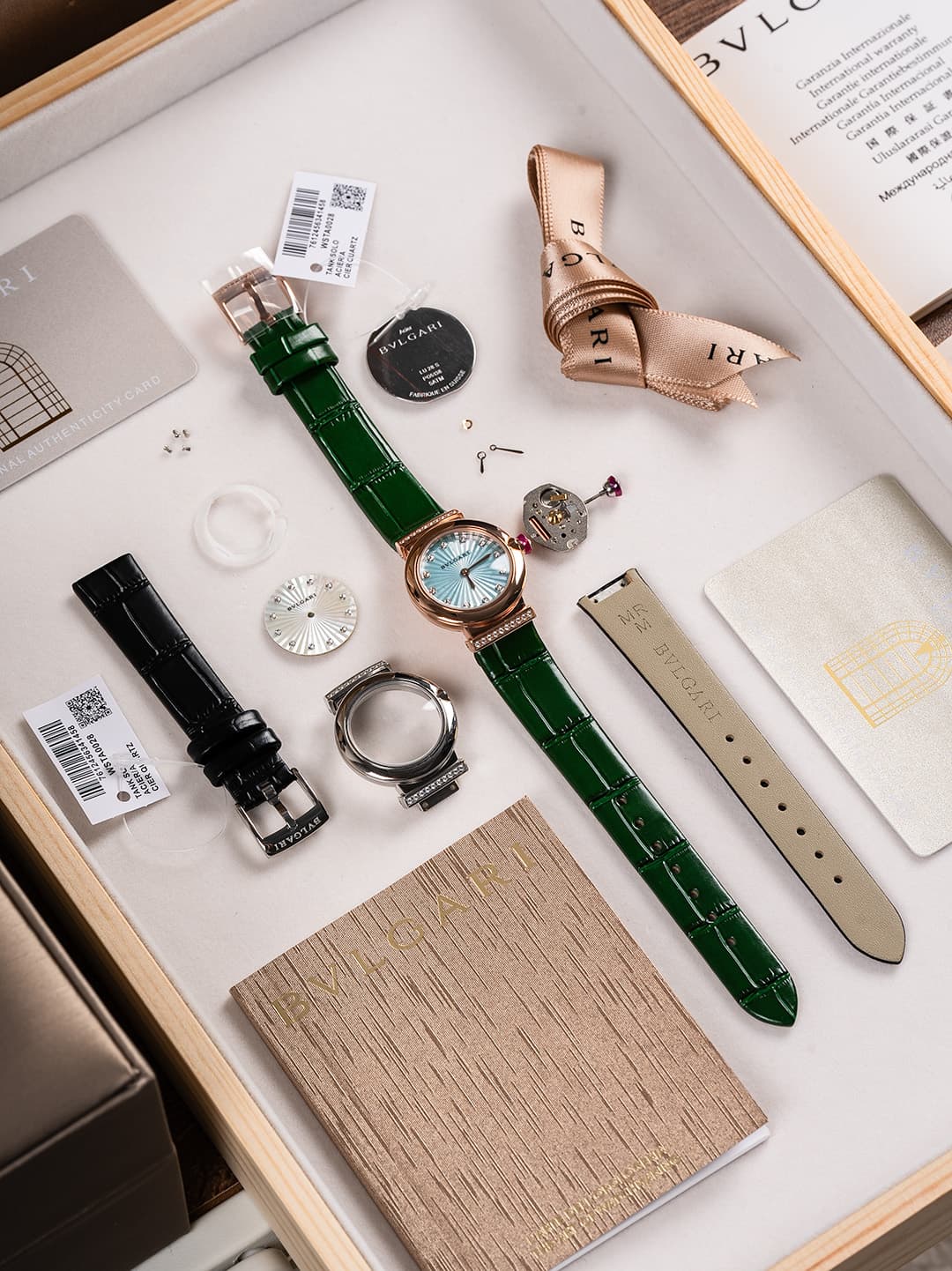 Louis Vuitton White Watch