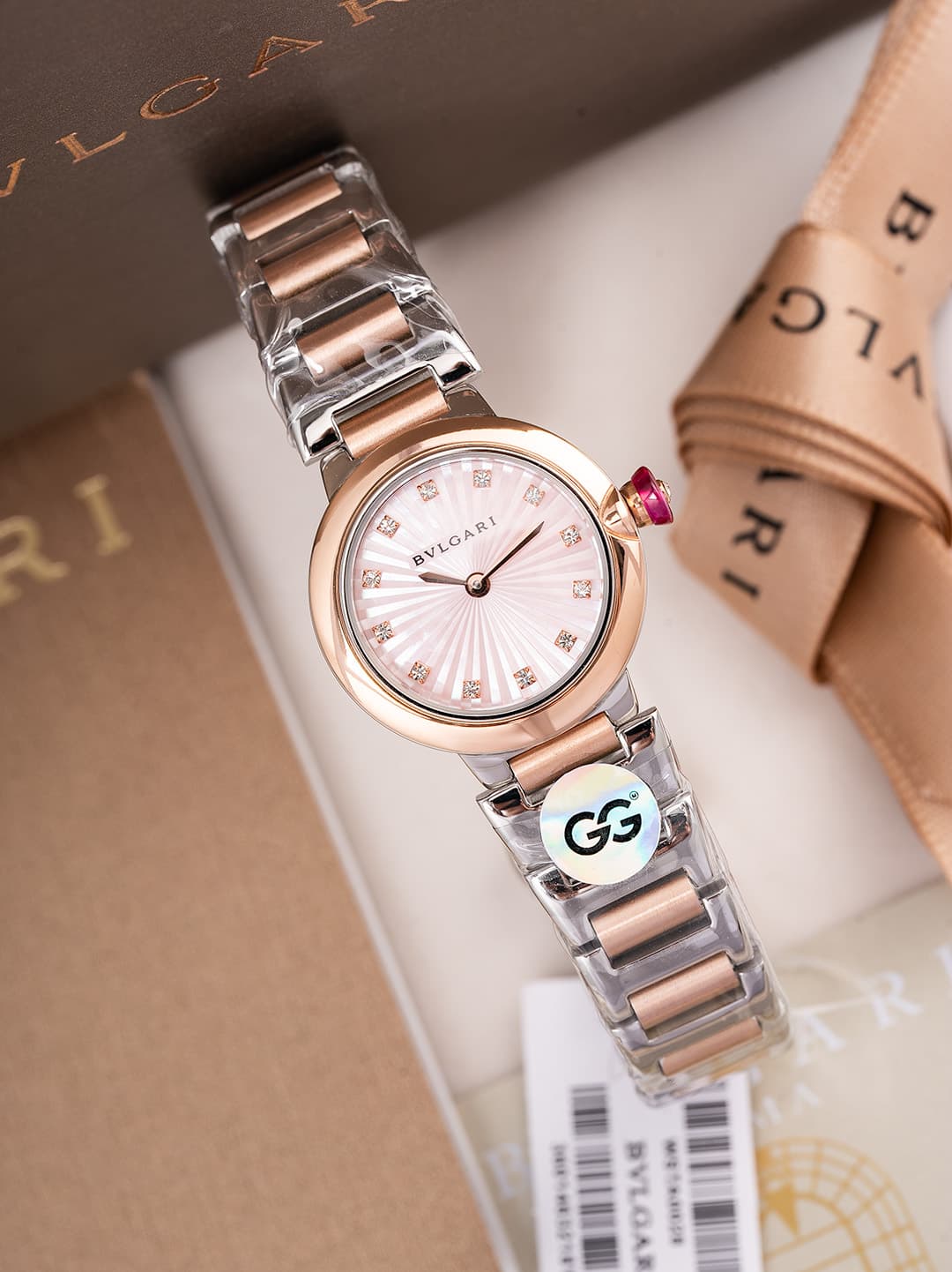 Louis Vuitton White Watch