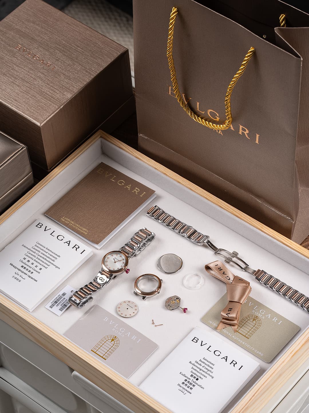 Louis Vuitton White Watch