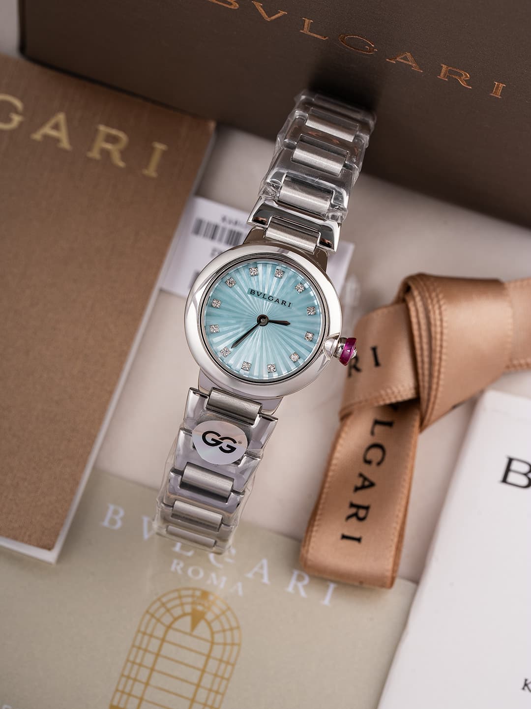 Louis Vuitton White Watch