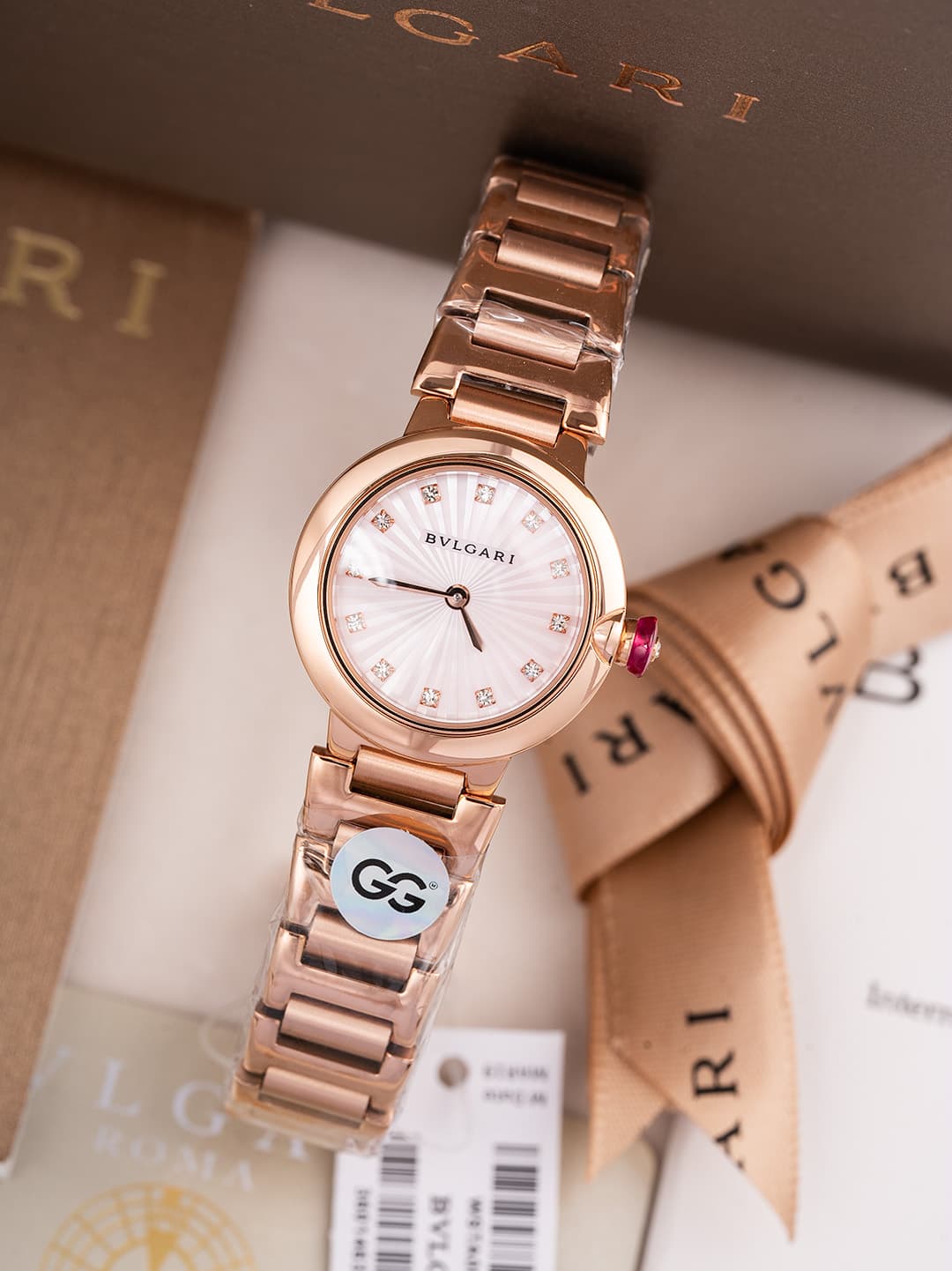 Louis Vuitton White Watch