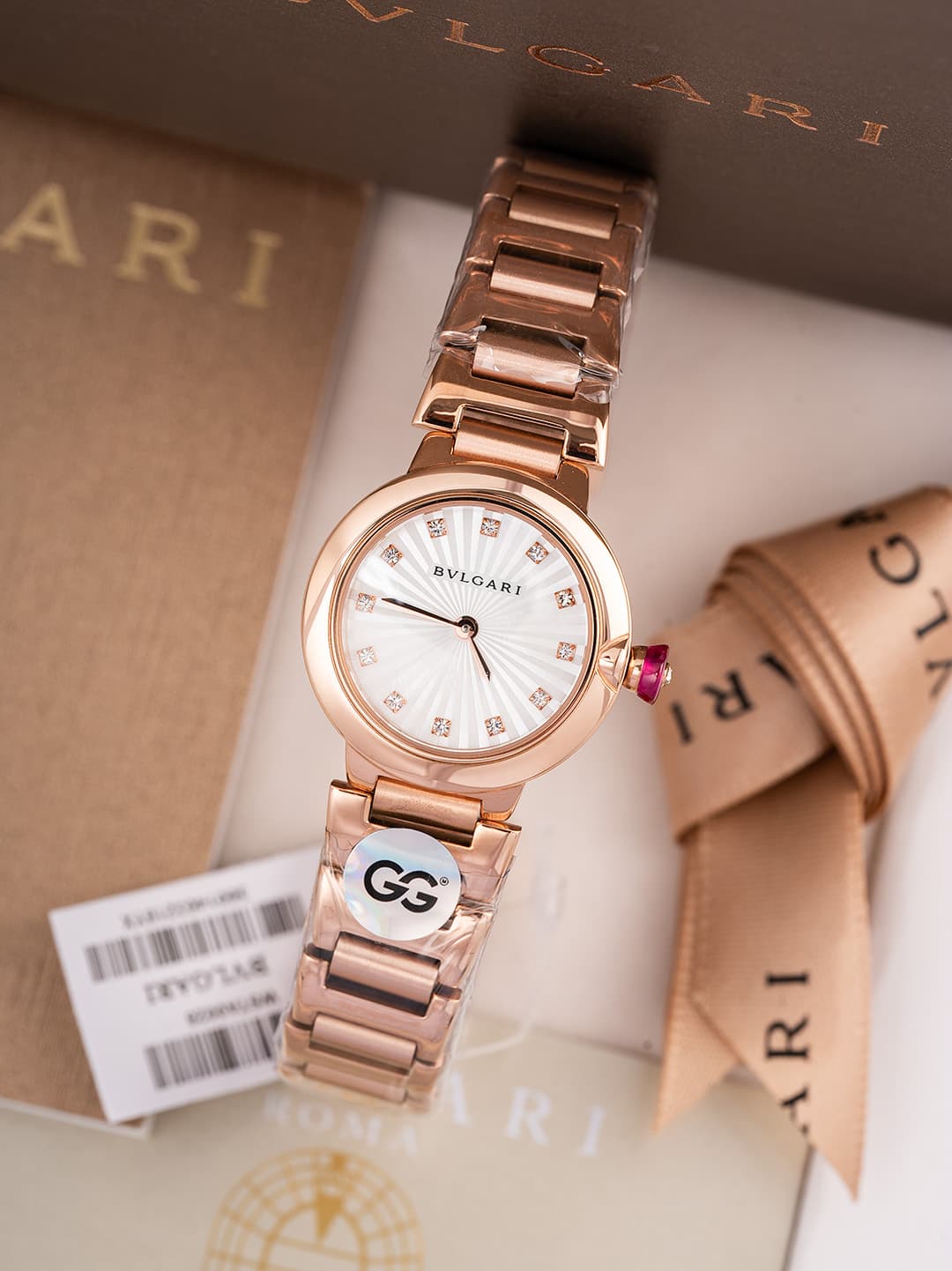 Louis Vuitton White Watch