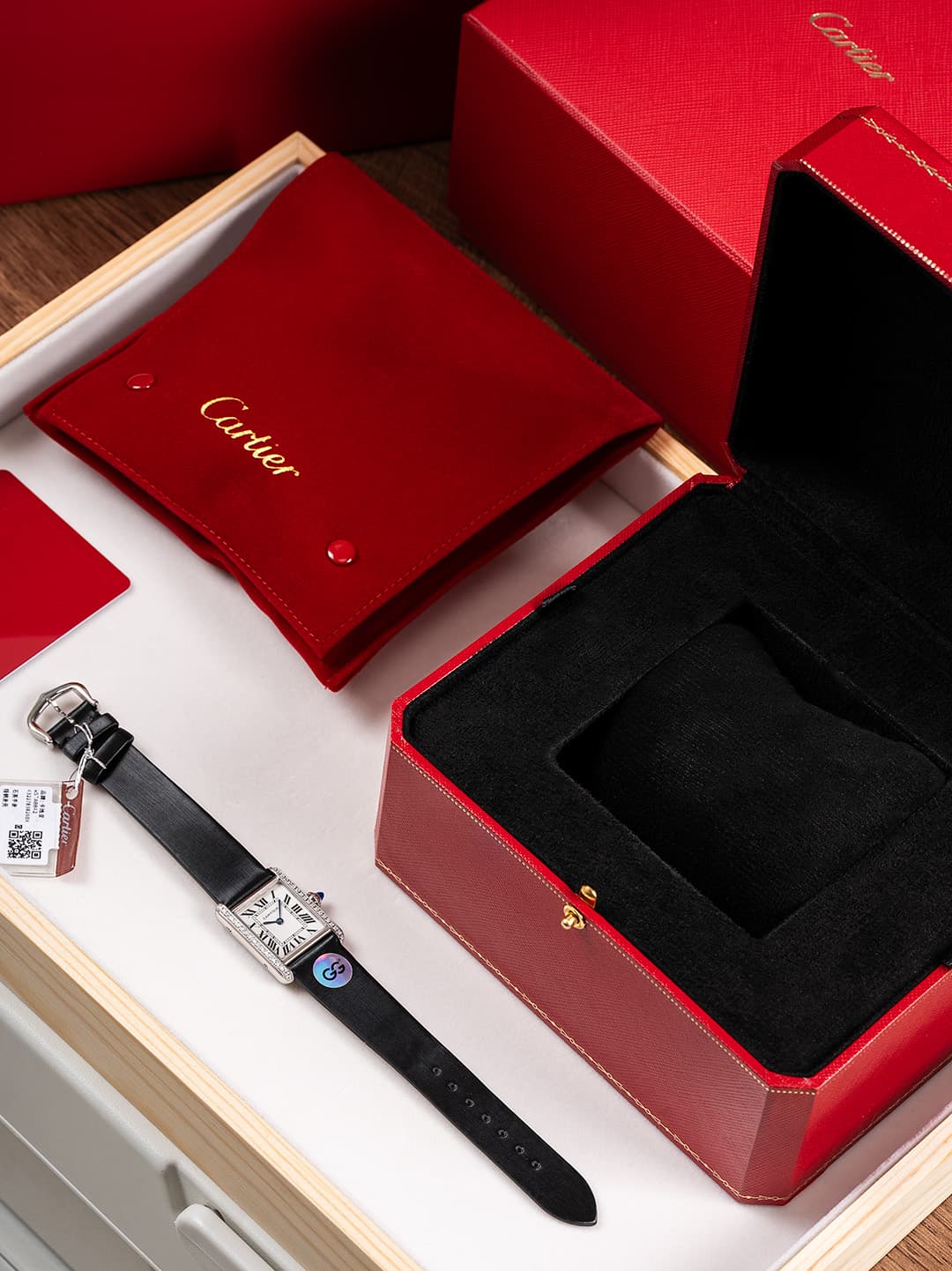 Cartier Blue Watch