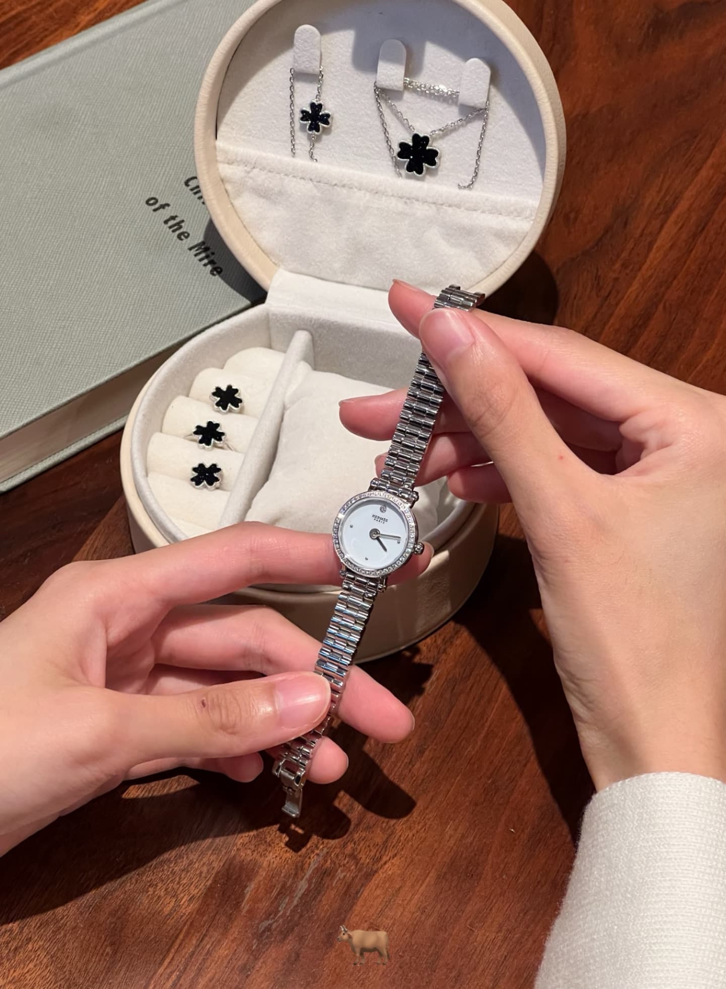 Hermes Gold Mini Watch