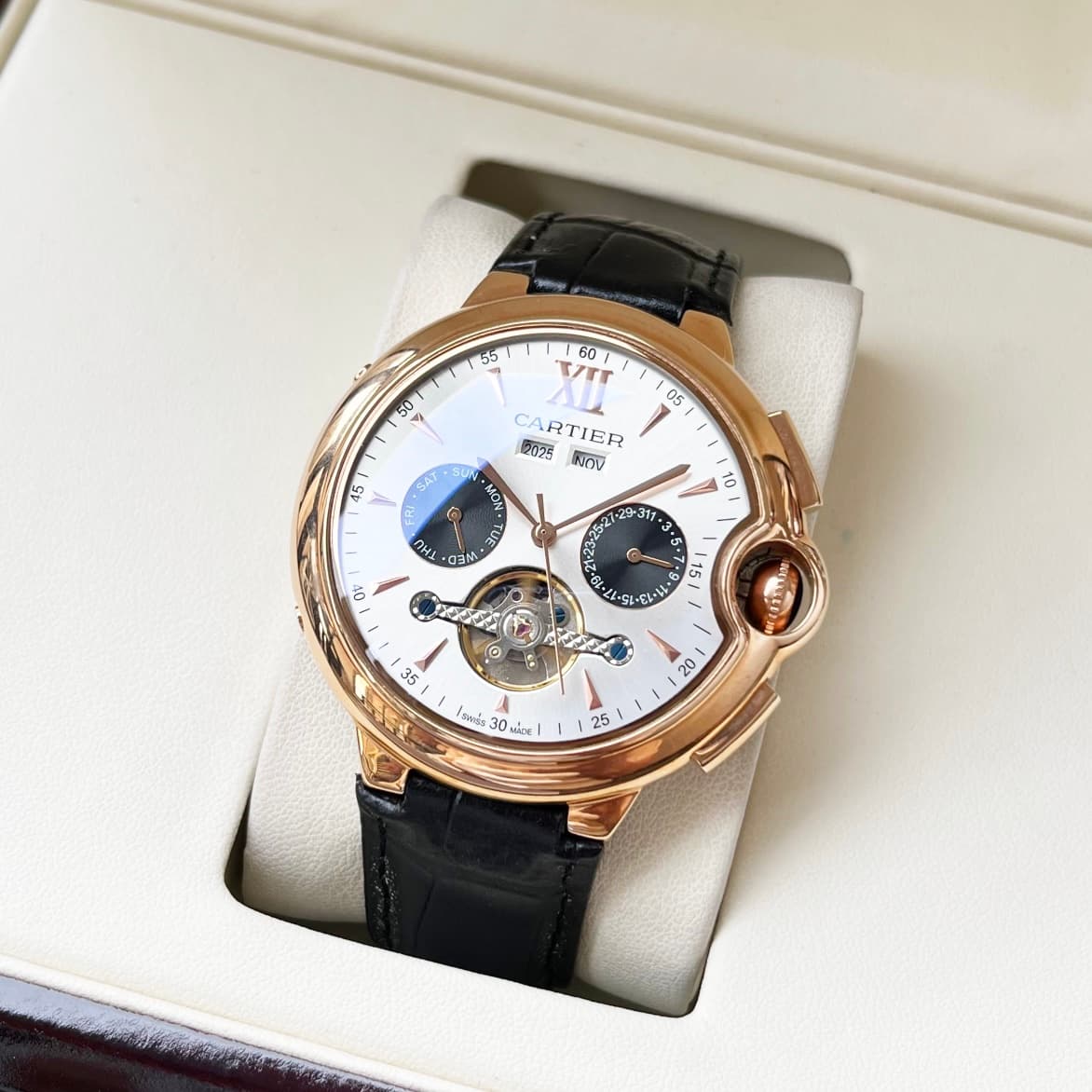 Cartier White Watch