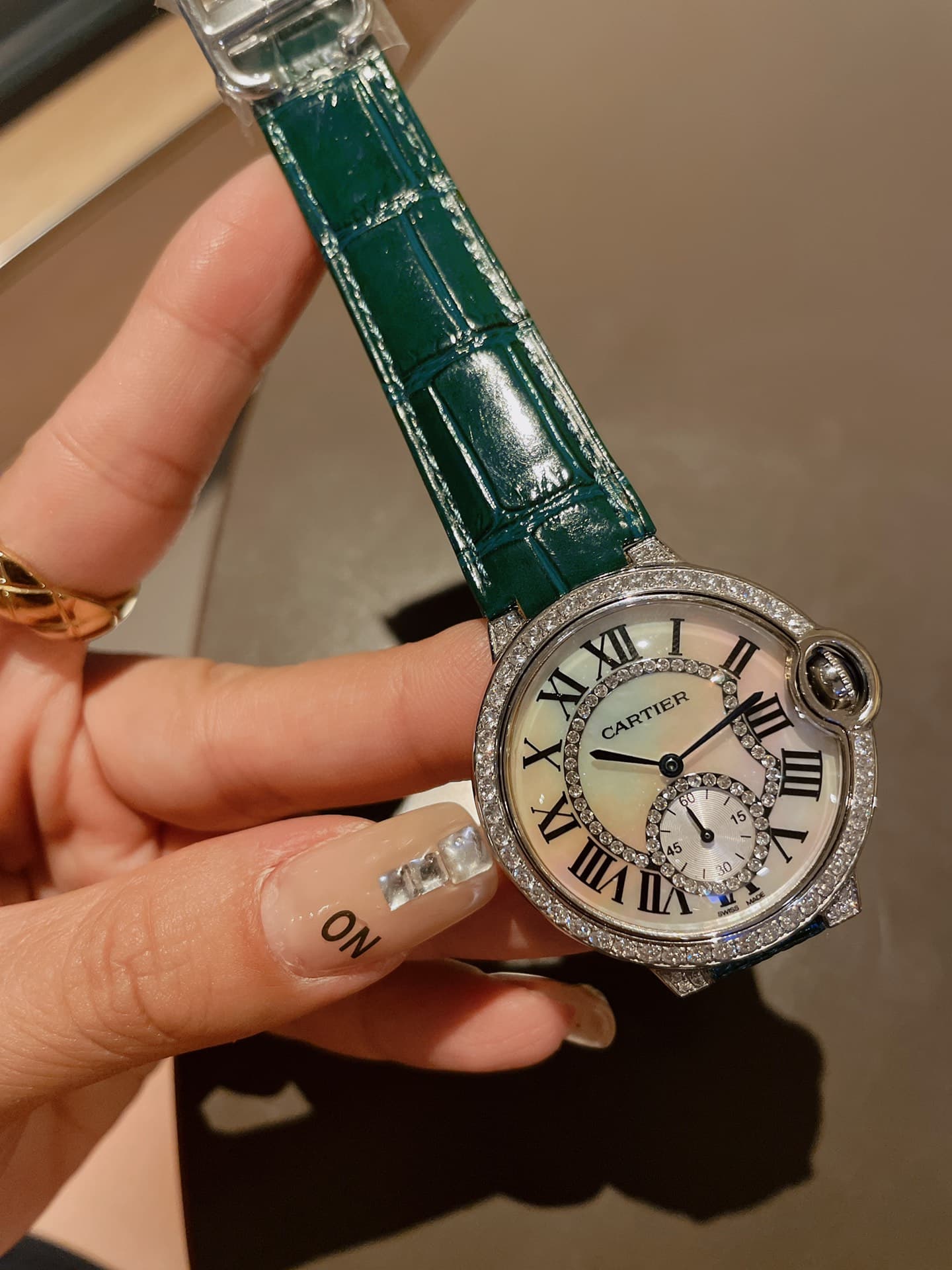 Cartier White Watch
