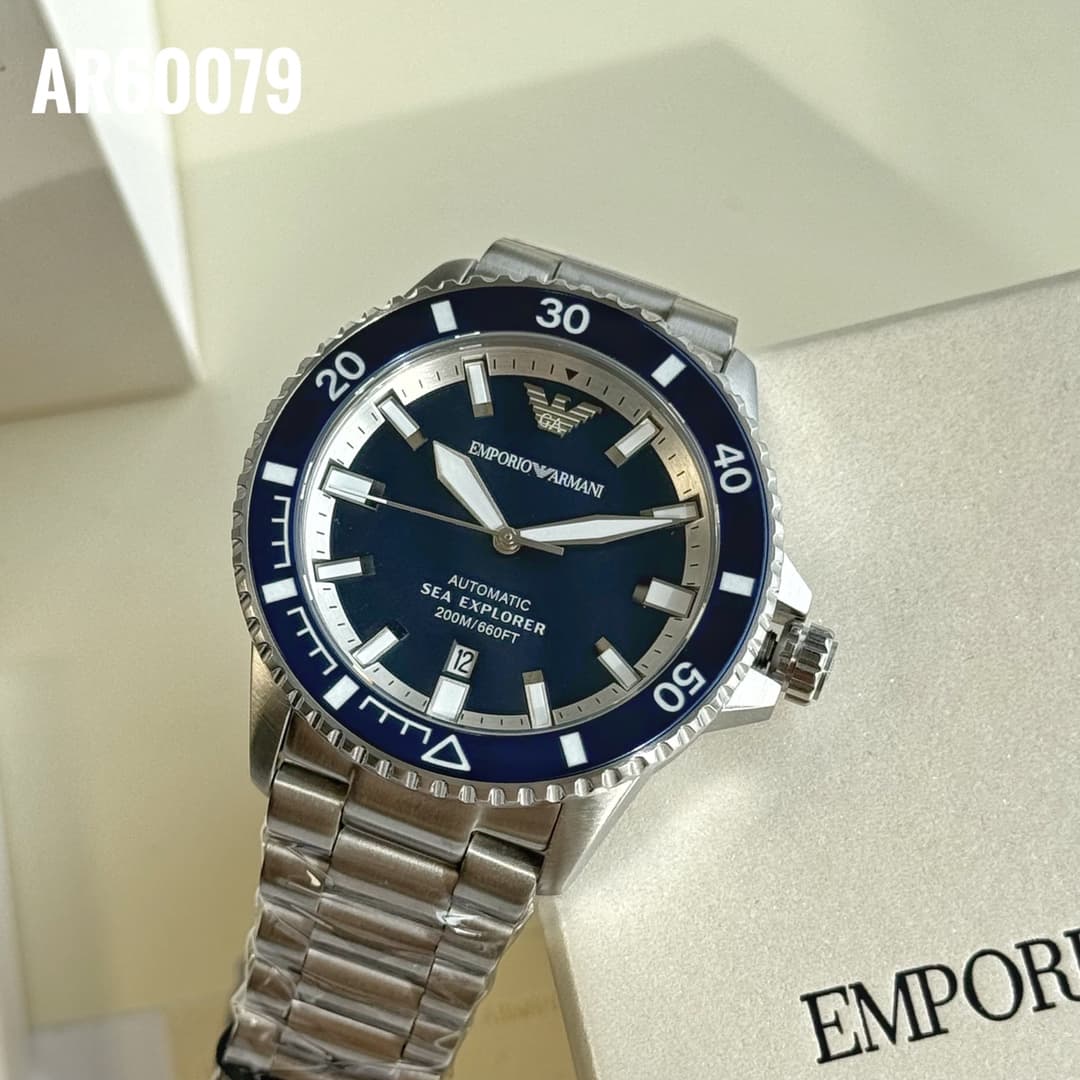 Luxury Watch Silver Bag ar60079