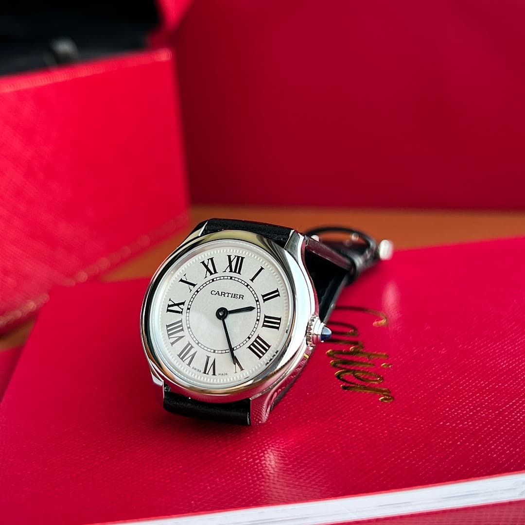 Cartier Silver Large Watch