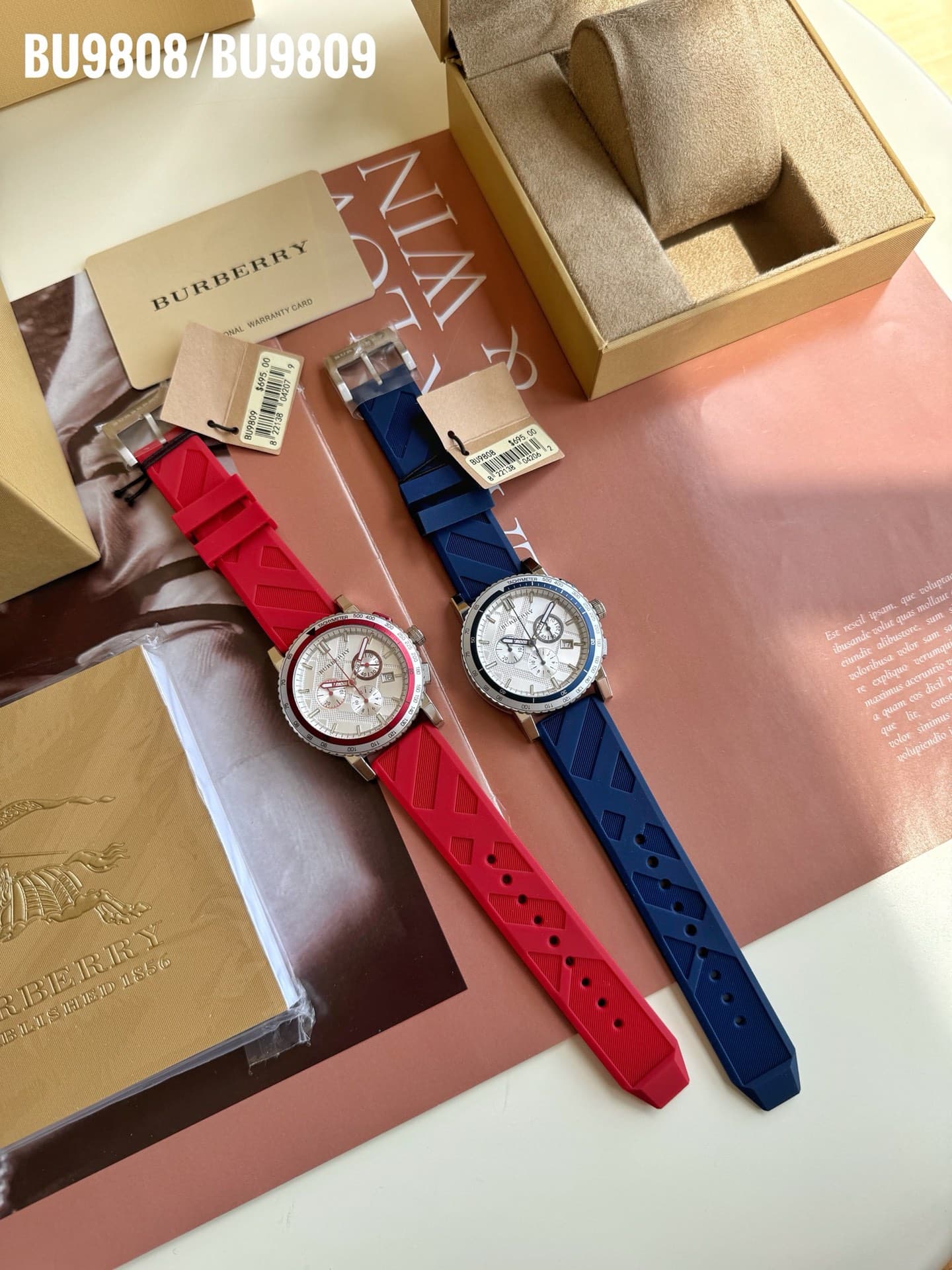 Luxury Watch Blue Watch BU9808