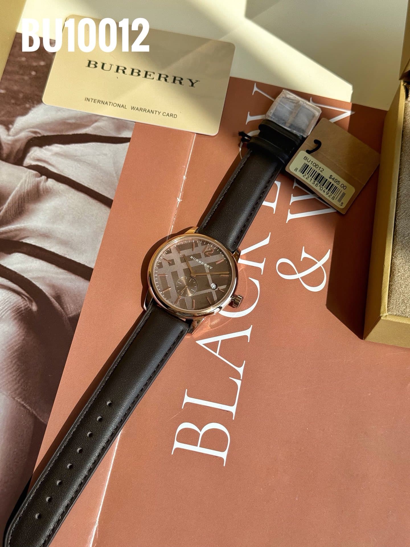 Luxury Watch Black Watch BU10012