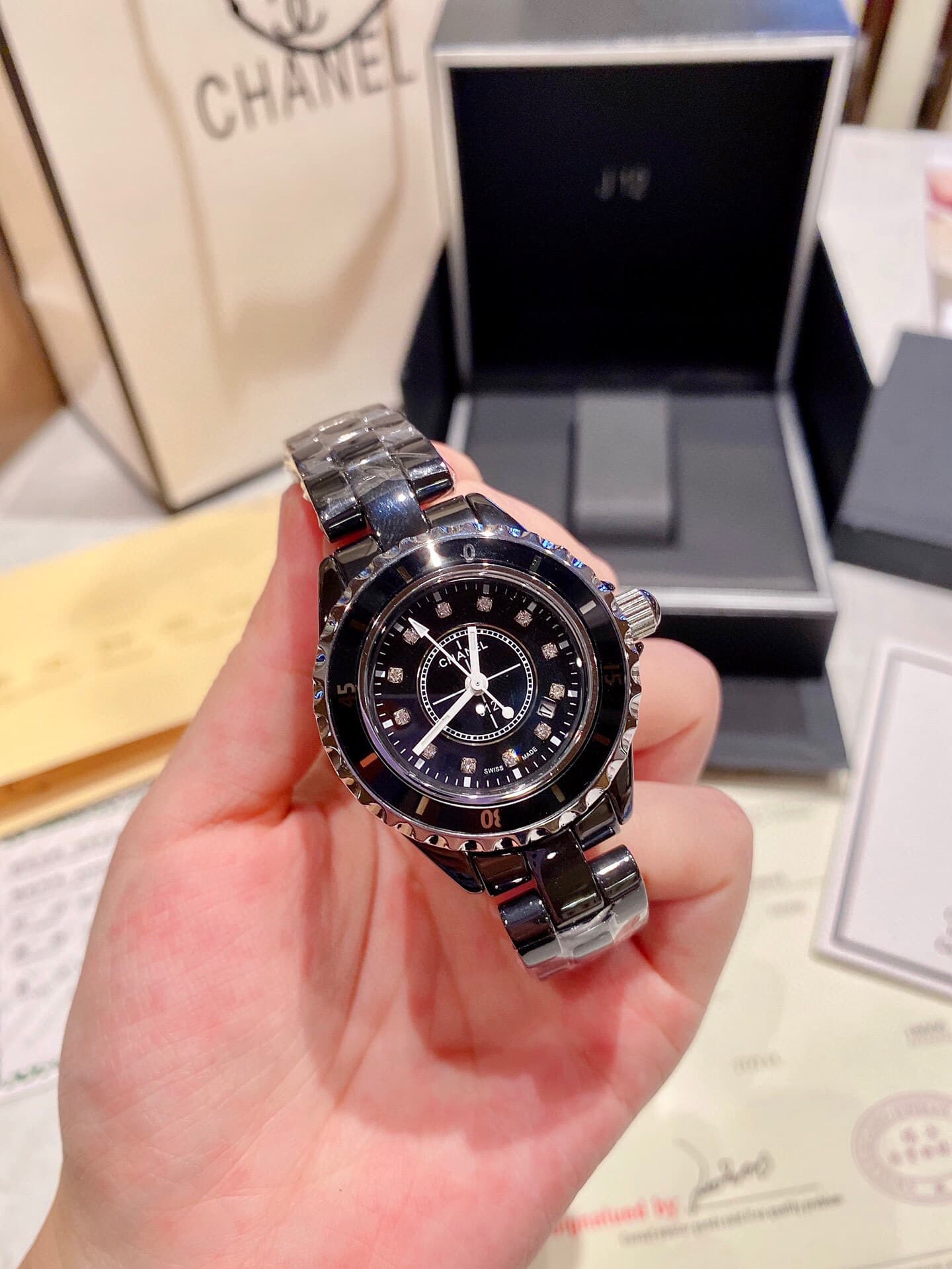 Chanel Black Watch