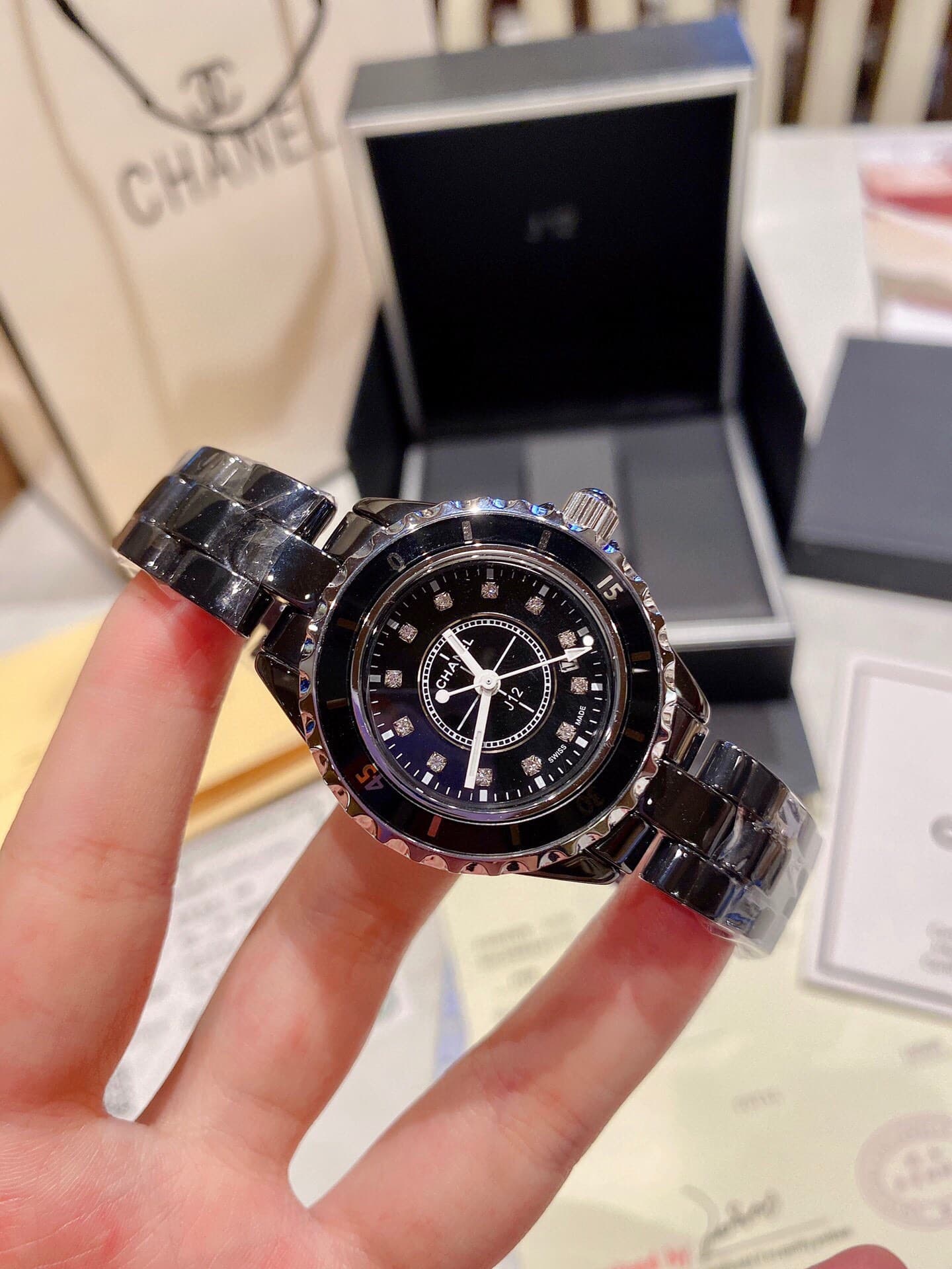 Chanel Black Watch