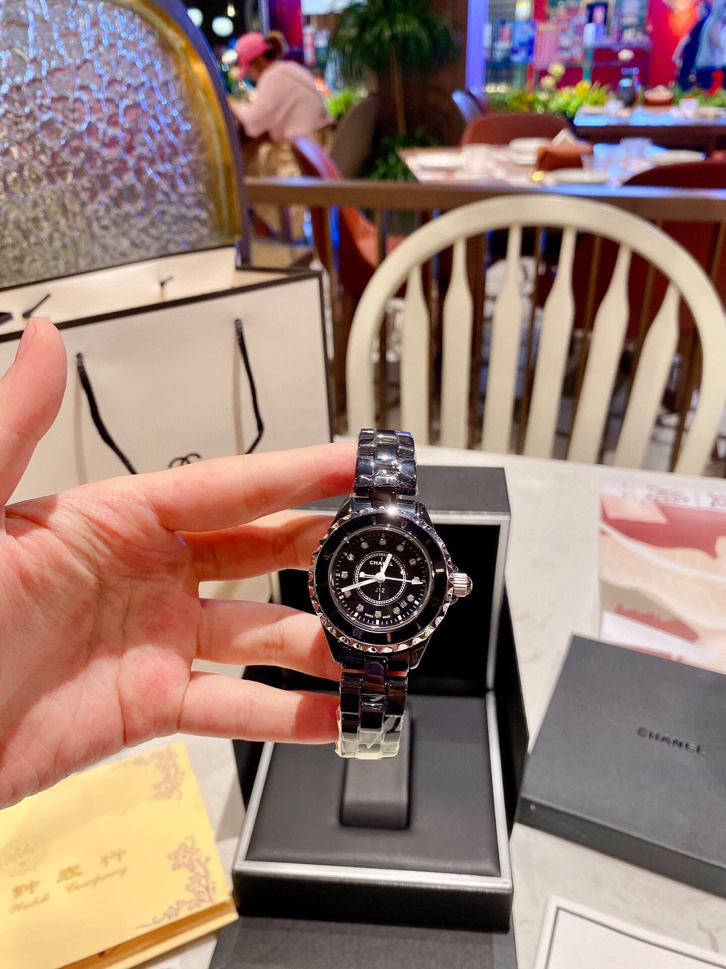 Chanel Black Watch