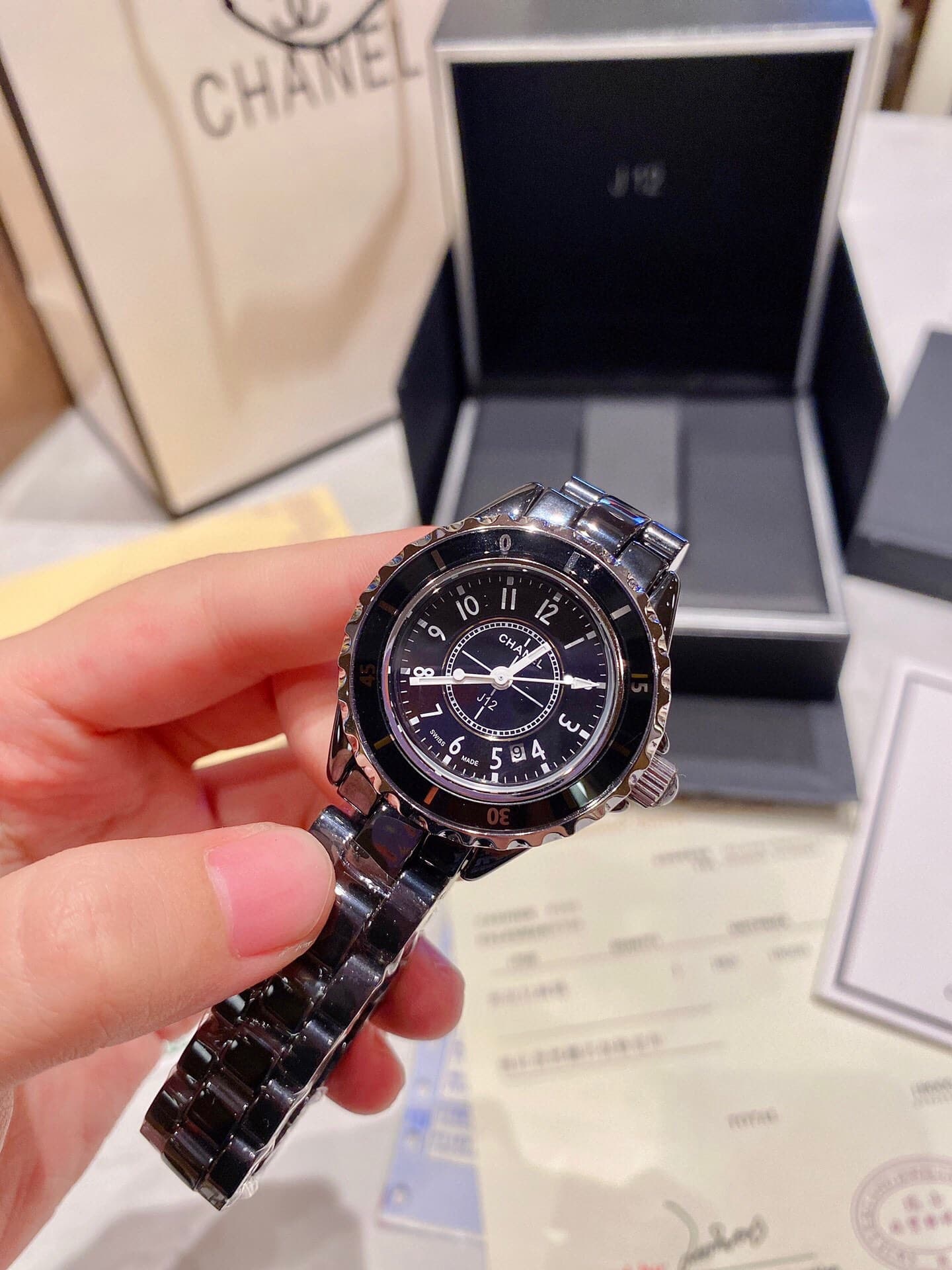 Chanel Black Watch