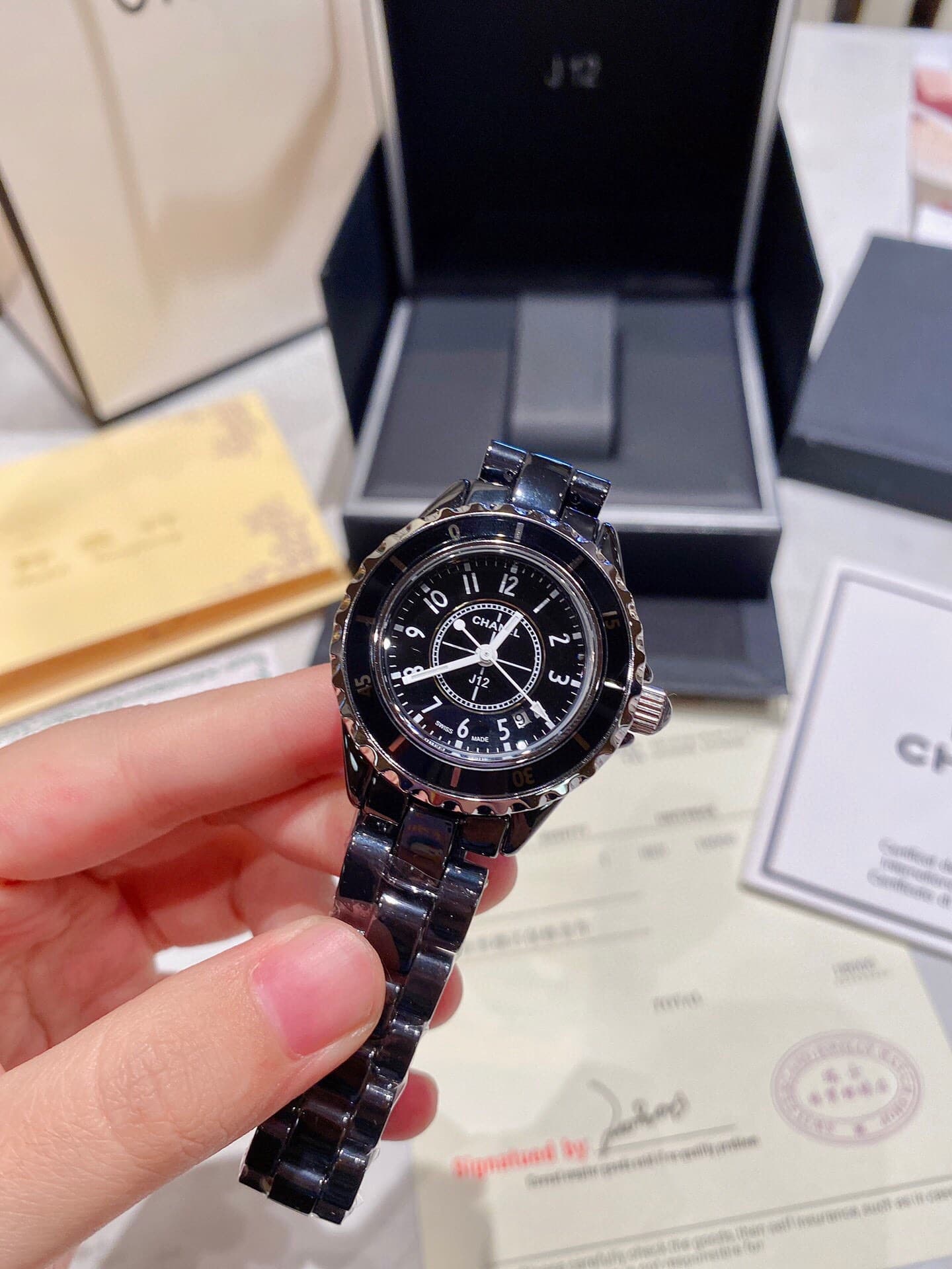 Chanel Black Watch