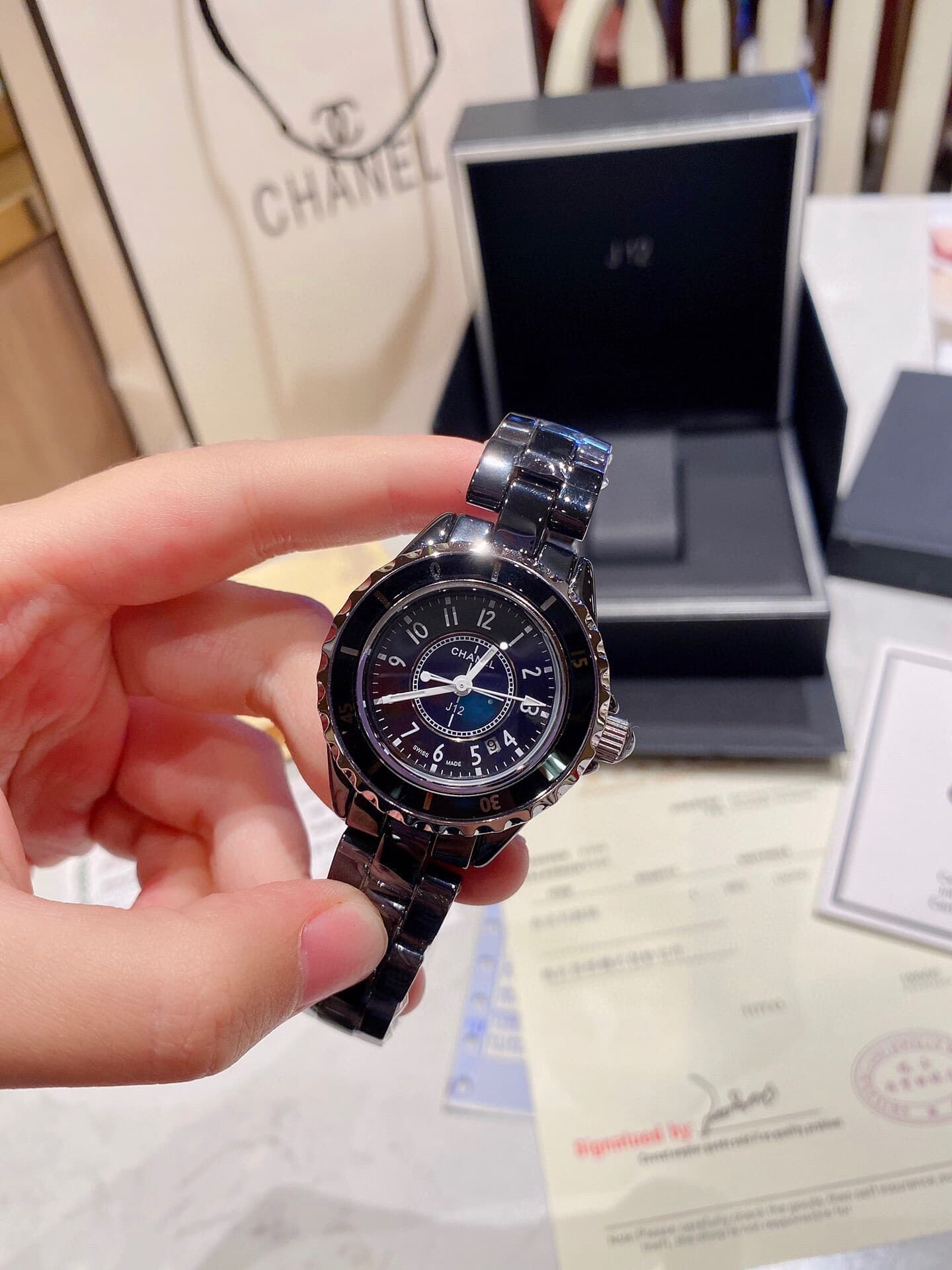 Chanel Black Watch