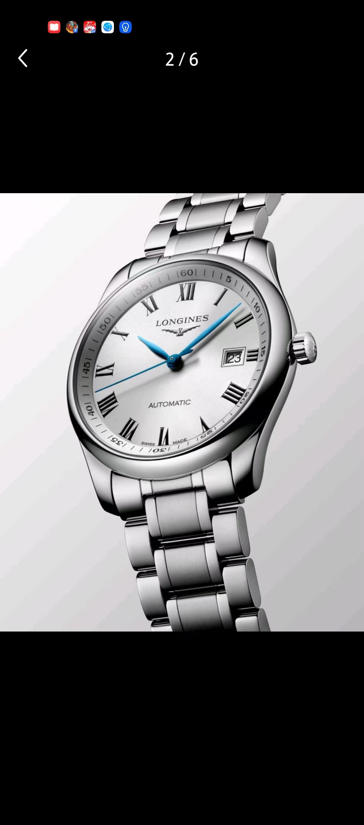 Longines Silver Watch