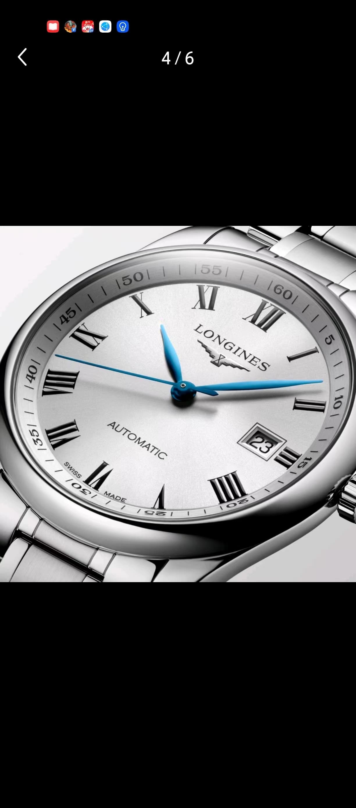 Longines Silver Watch