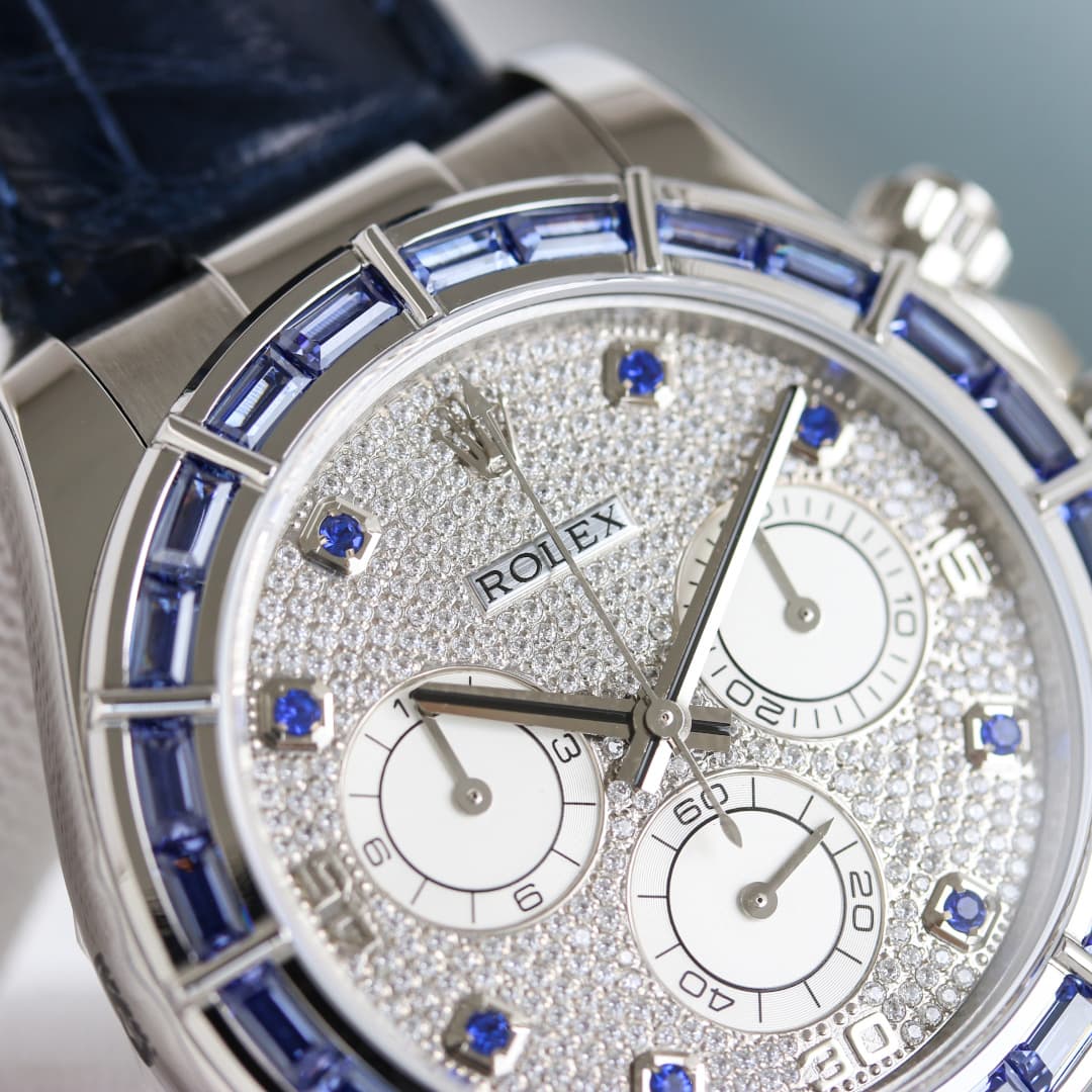 Rolex Blue Watch