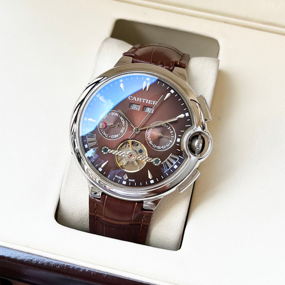 Cartier White Watch