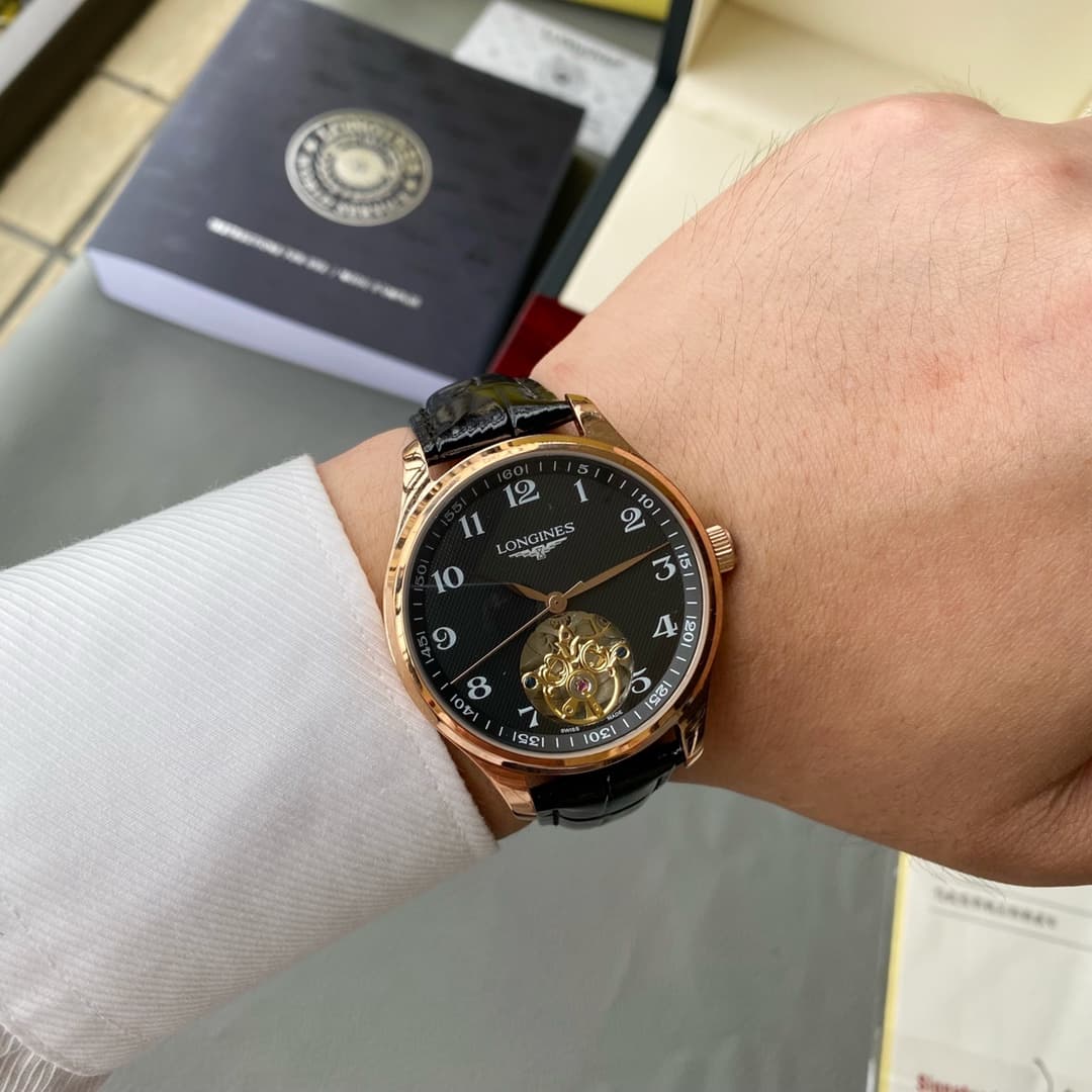 Longines White Watch